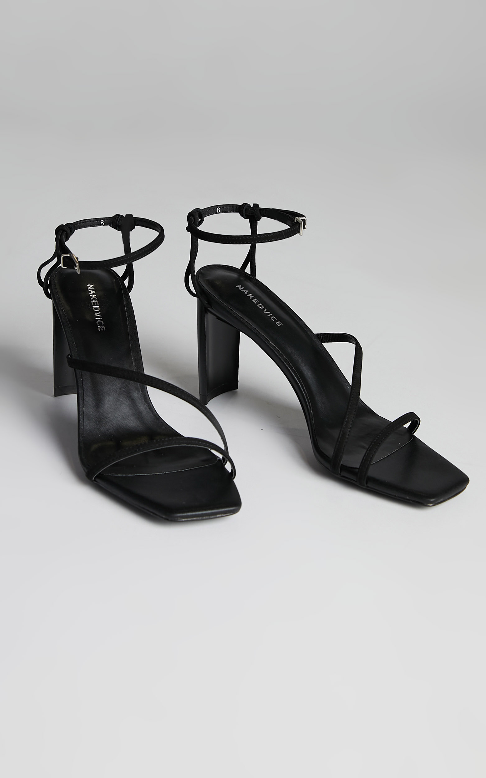 NAKEDVICE - THE CYRUS HEELS in Black - 06, BLK1, hi-res image number null