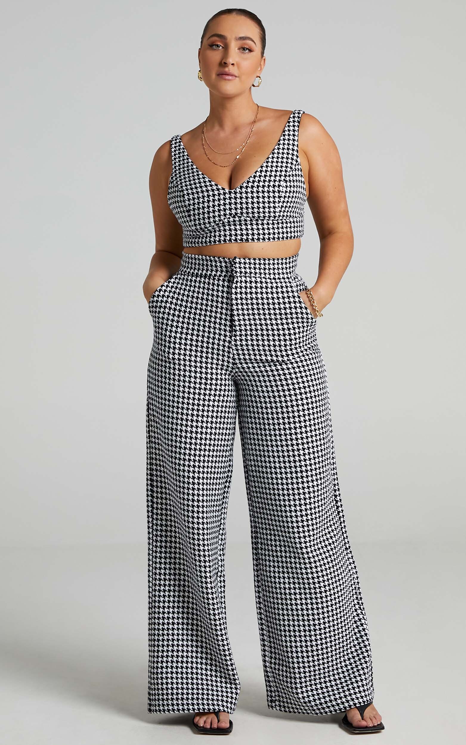 Adelaide Two Piece Set in Houndstooth - 14, MLT1, hi-res image number null