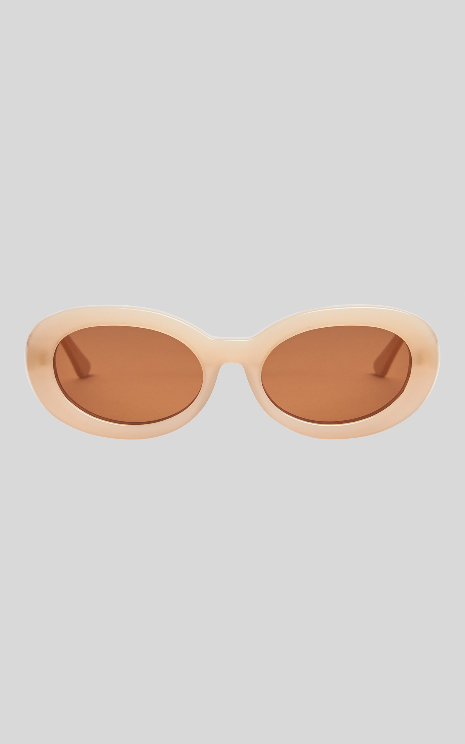 Banbe Eyewear - The Lily in Milk Brown - NoSize, BRN2, hi-res image number null