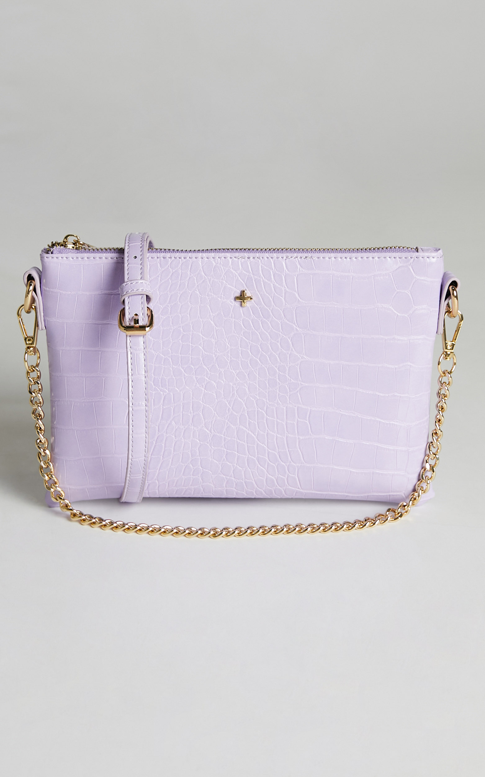 Peta And Jain - Quincy Bag in Lilac croc - NoSize, PRP1, hi-res image number null