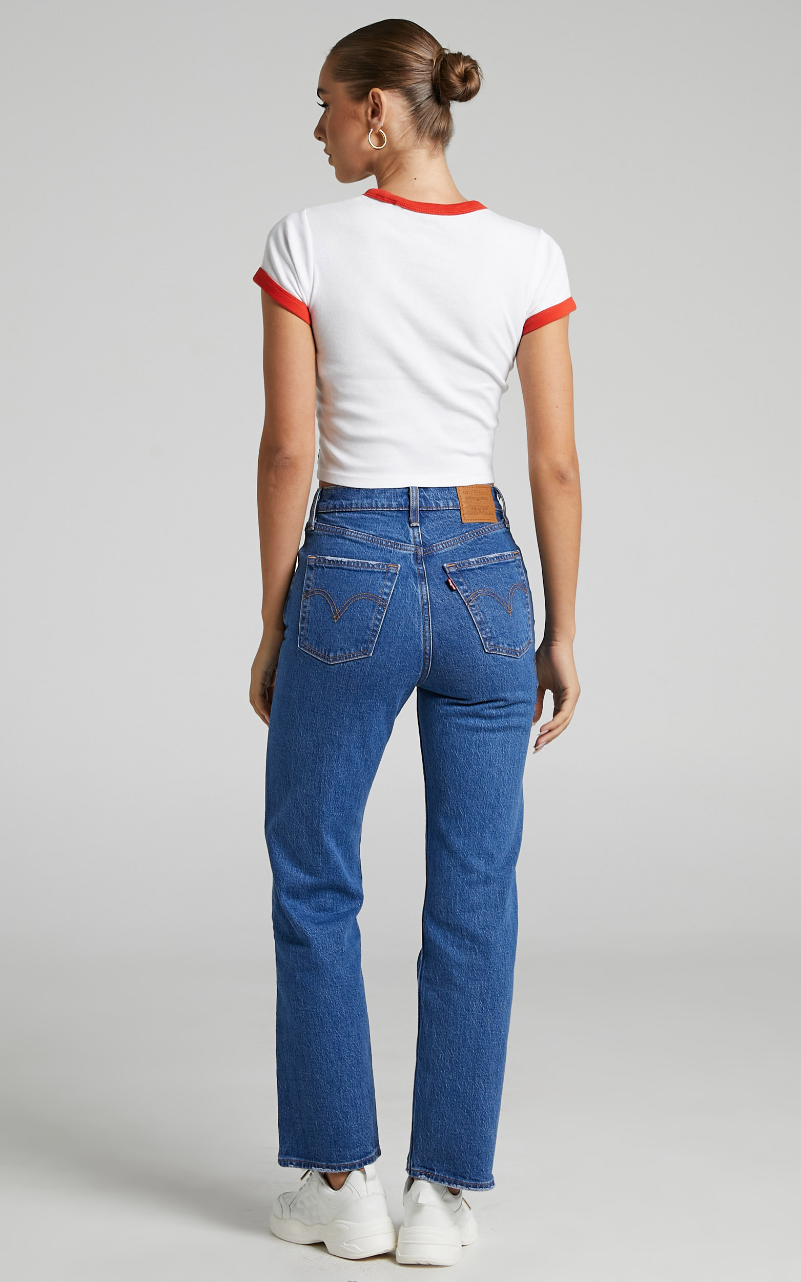 Levi's - Ribcage Straight Ankle Jean in JAZZ JIVE TOGETHER