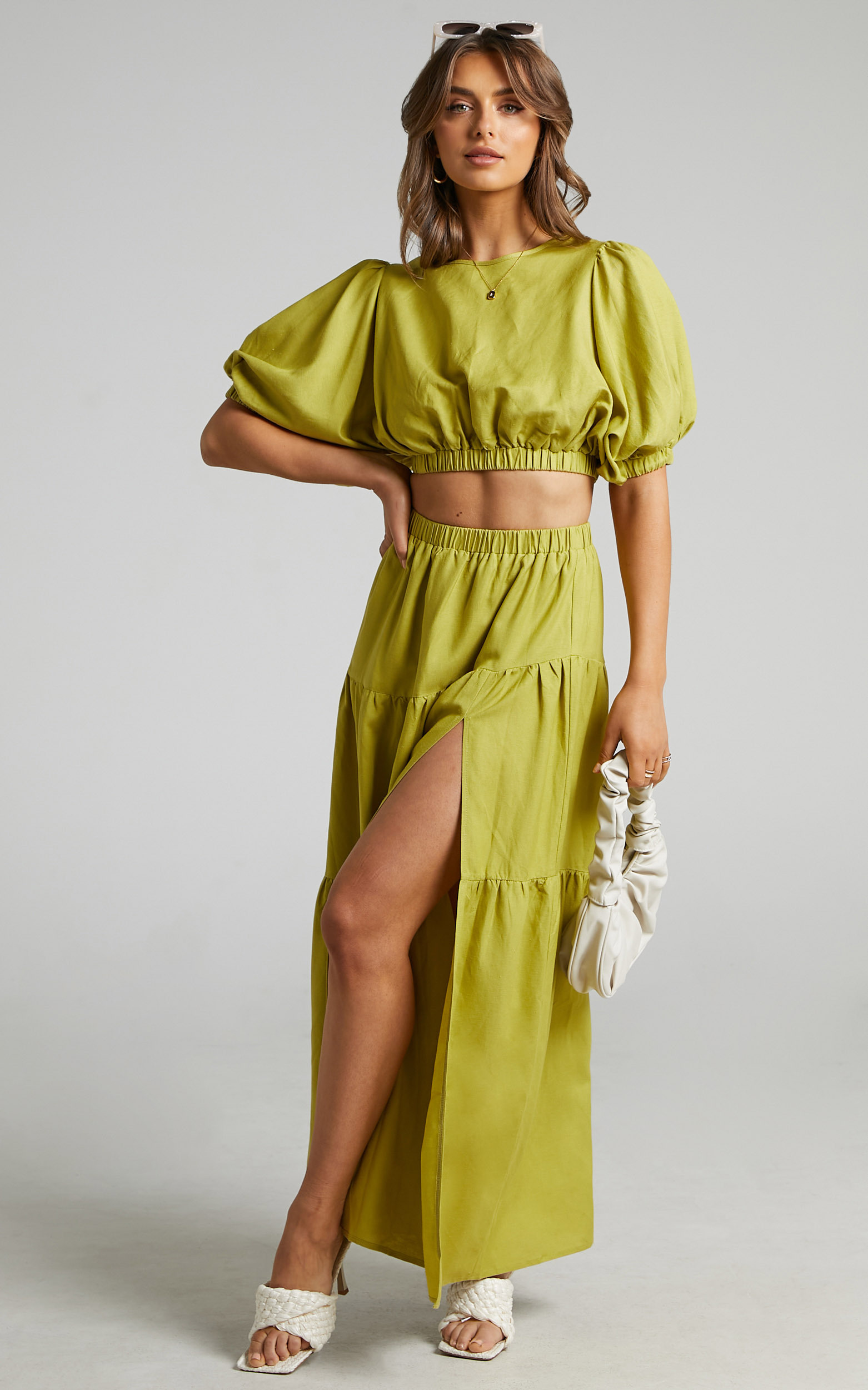 Astrid Two Piece Set in Green - 04, GRN1, hi-res image number null