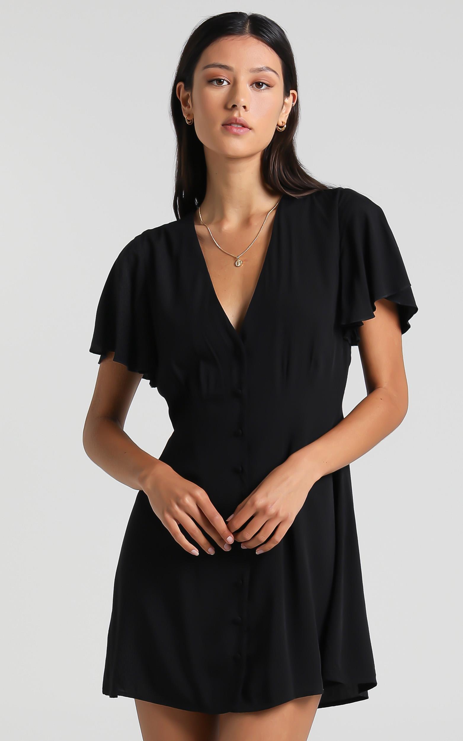 Daiquiri Dress in Black - 6 (XS), Black, hi-res image number null