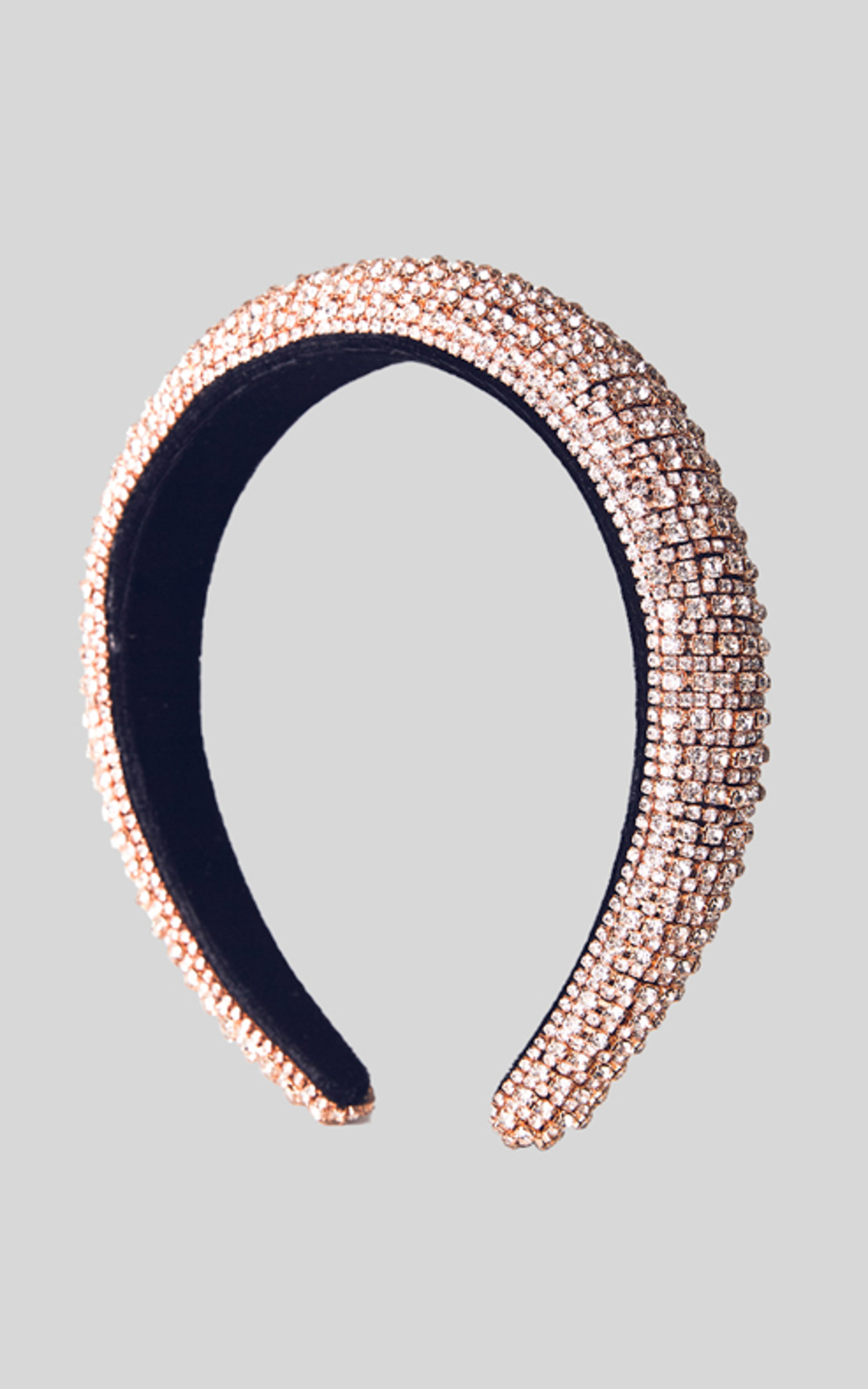 Billini x Natalie Anne - Ashton Diamante Headband in Gold - NoSize, GLD1, hi-res image number null