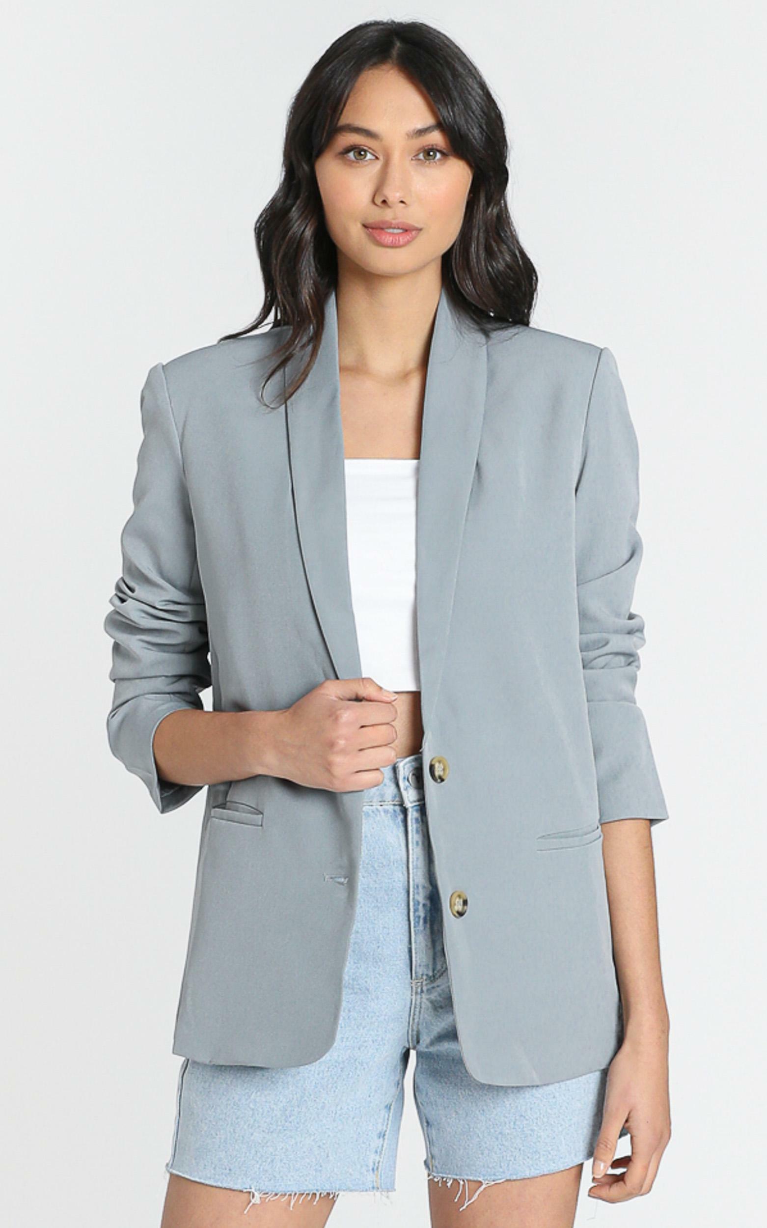 Miss Universe Blazer in Slate - 06, GRY2, hi-res image number null