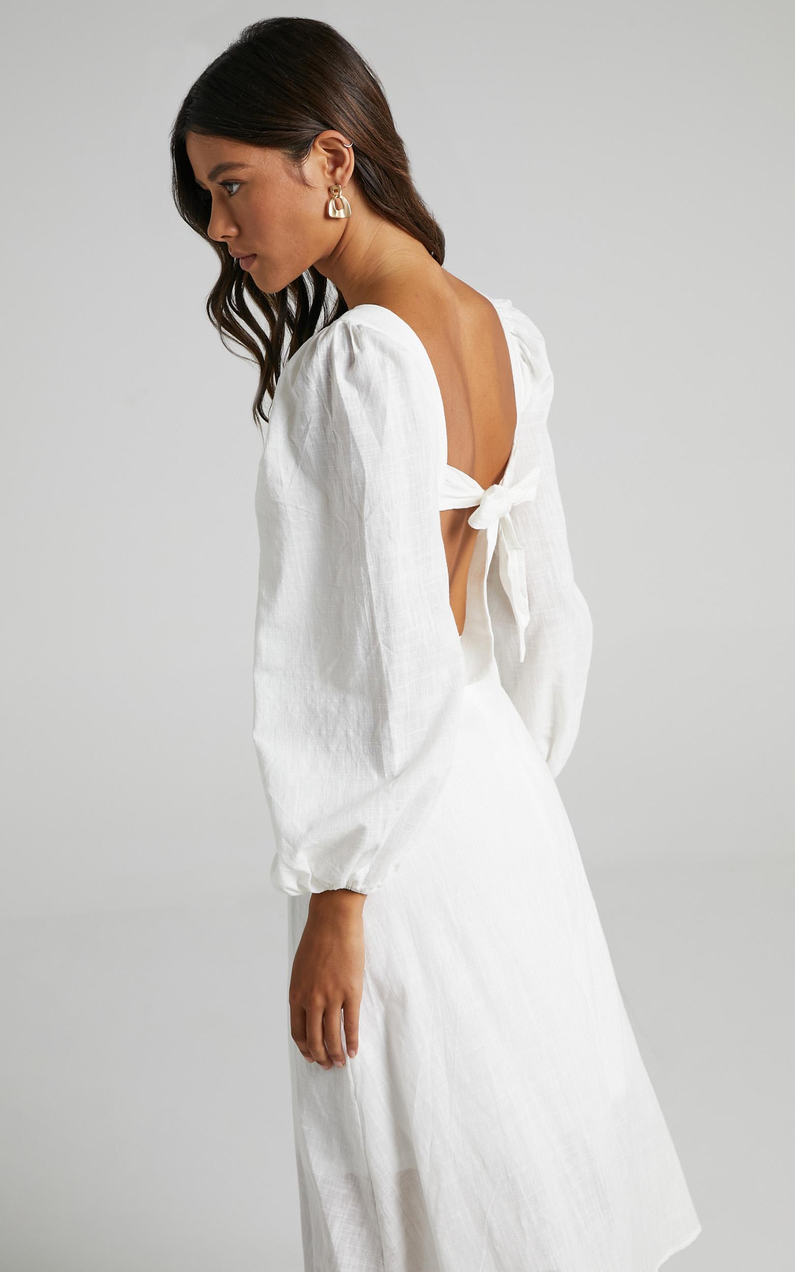 Yvonne Dress in White | Showpo