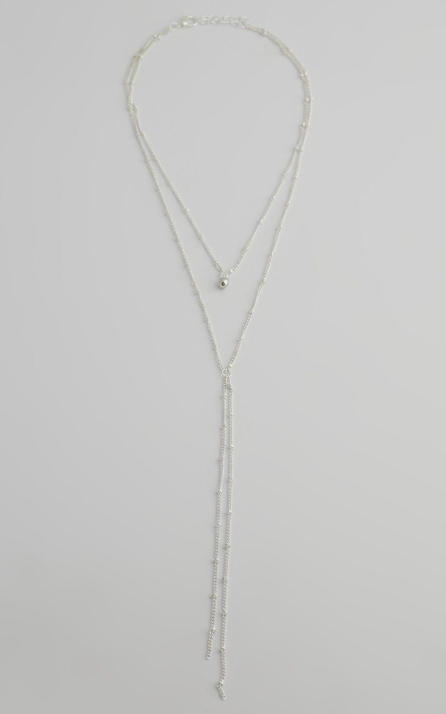Estella Drop Necklace in Silver, SLV2, hi-res image number null