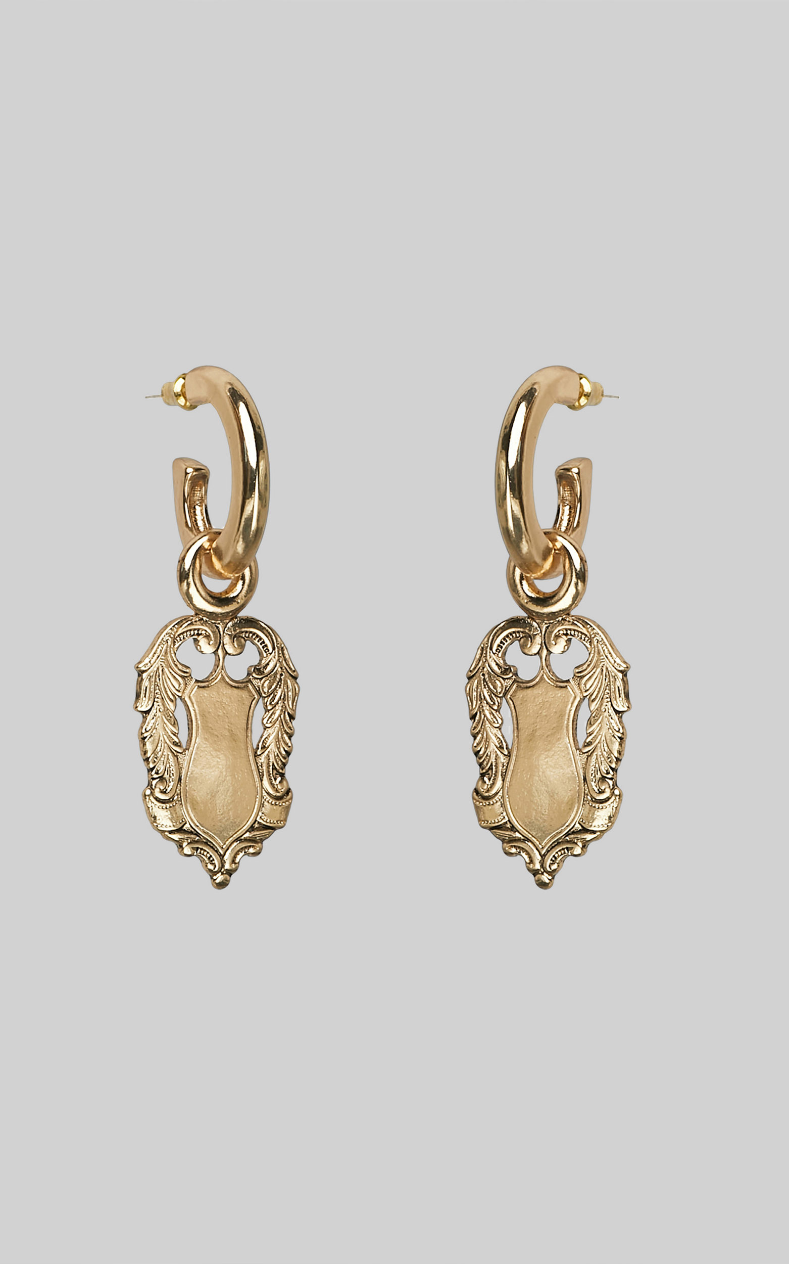 KITTE - AMULET EARRINGS in Gold - NoSize, GLD1, hi-res image number null
