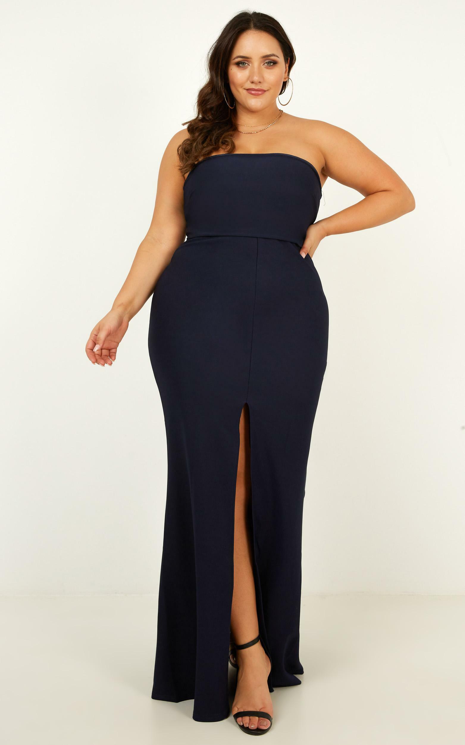 One More Kiss Maxi Dress in Navy - 20, NVY1, hi-res image number null