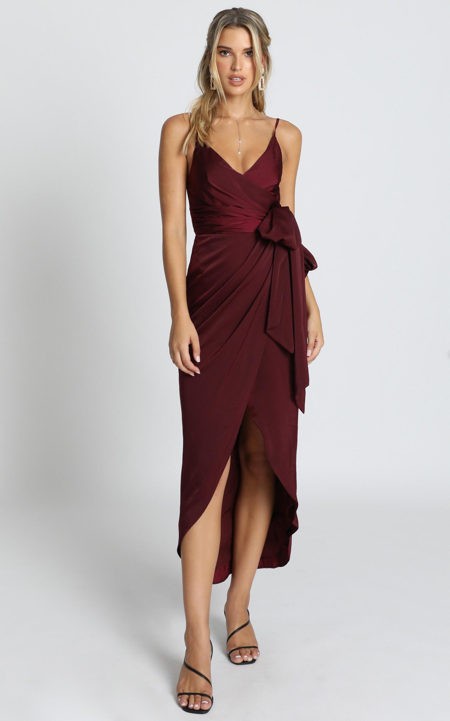 How Will I Know Dress in Wine - 20, WNE2, hi-res image number null