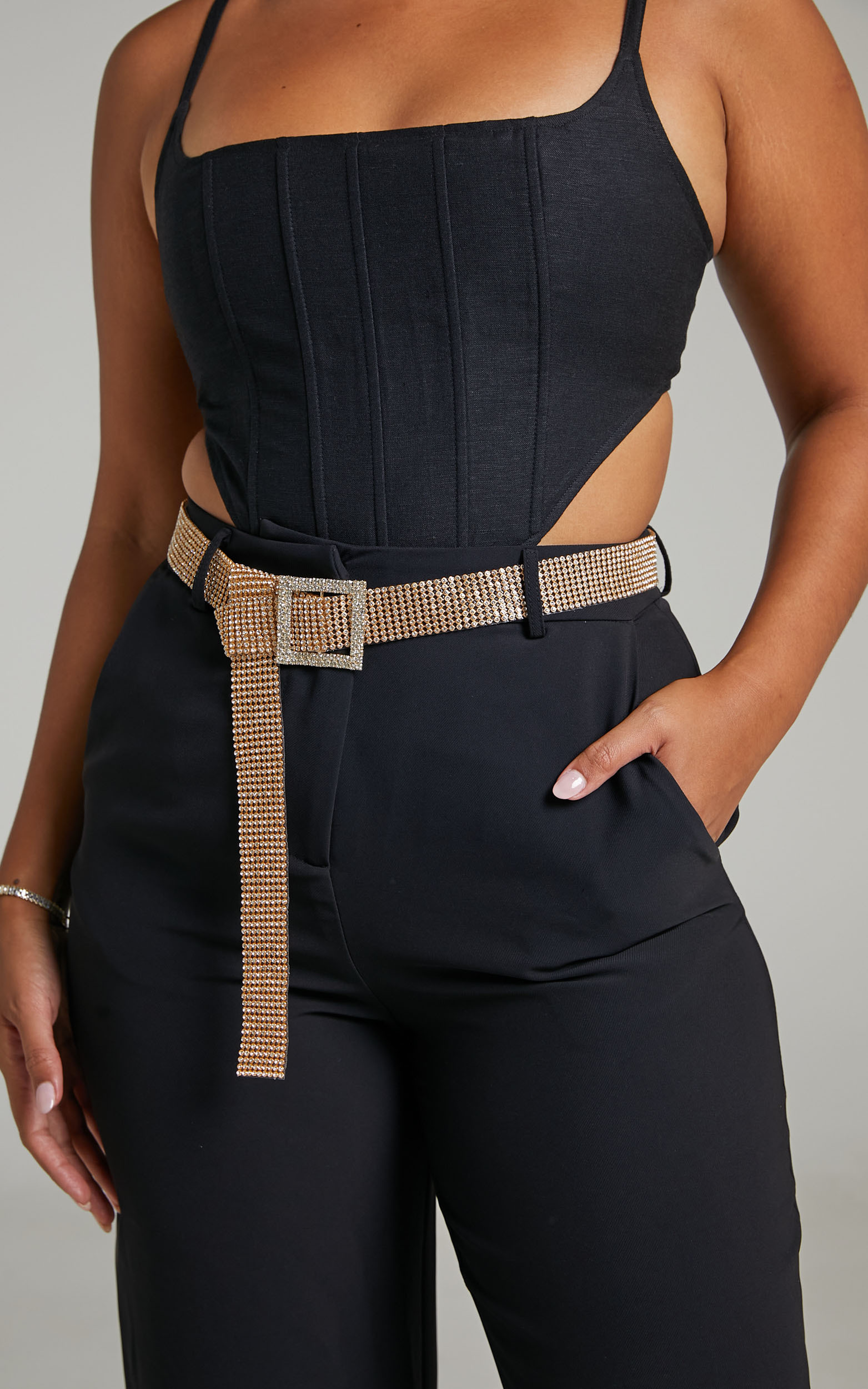 Saritha Chain Belt in Gold - NoSize, GLD1, hi-res image number null