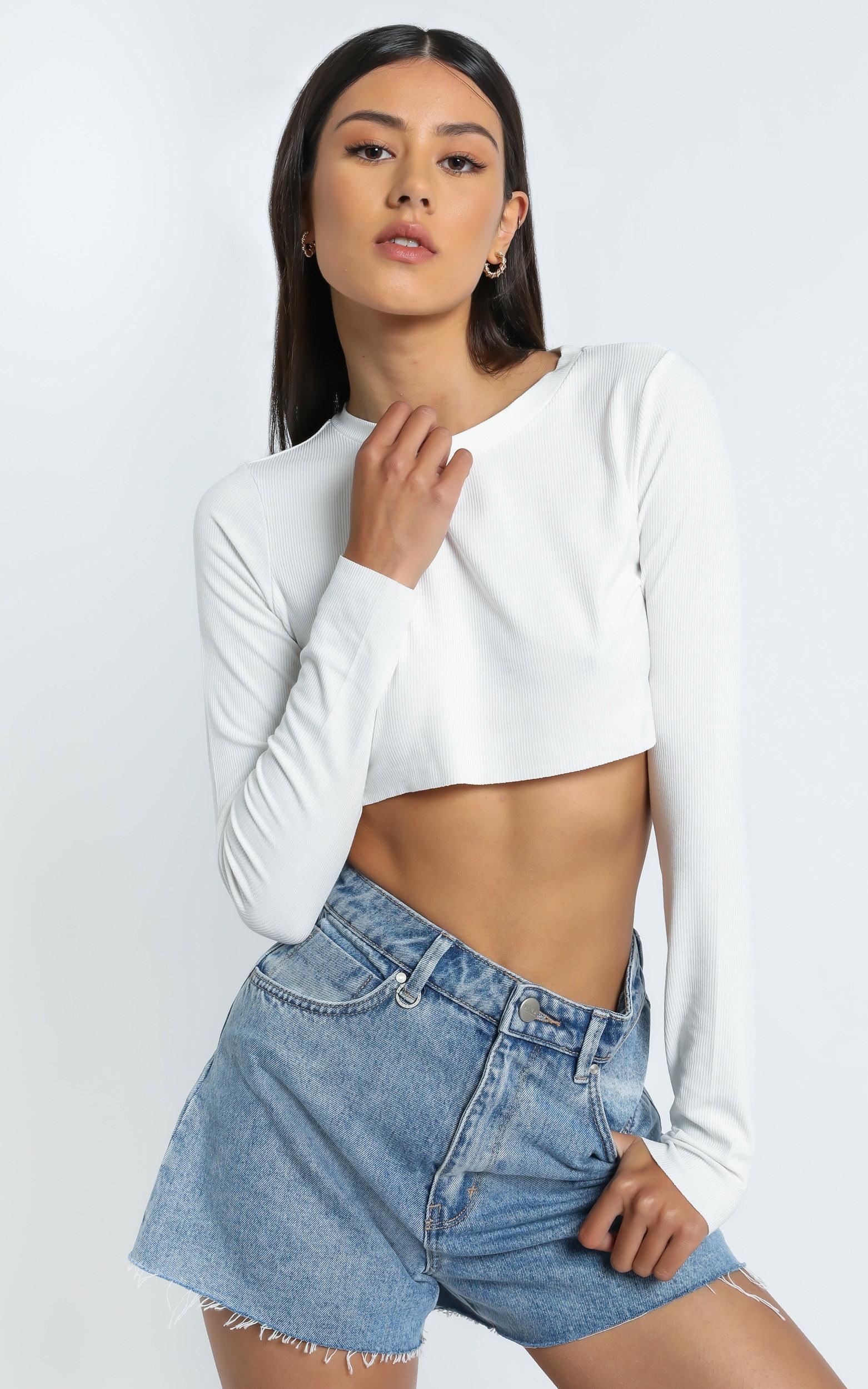 Aitana Top in White - 8 (S), White, hi-res image number null