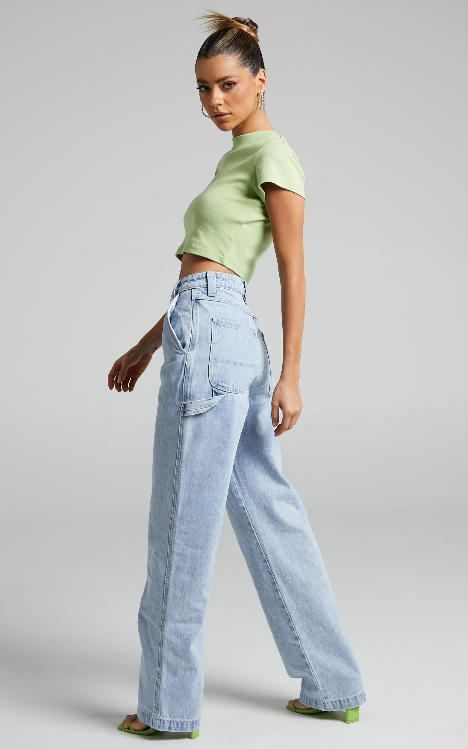 Abrand - A Carrie Carpenter Breakaway Jean in LIGHT BLUE - 06, BLU1, hi-res image number null