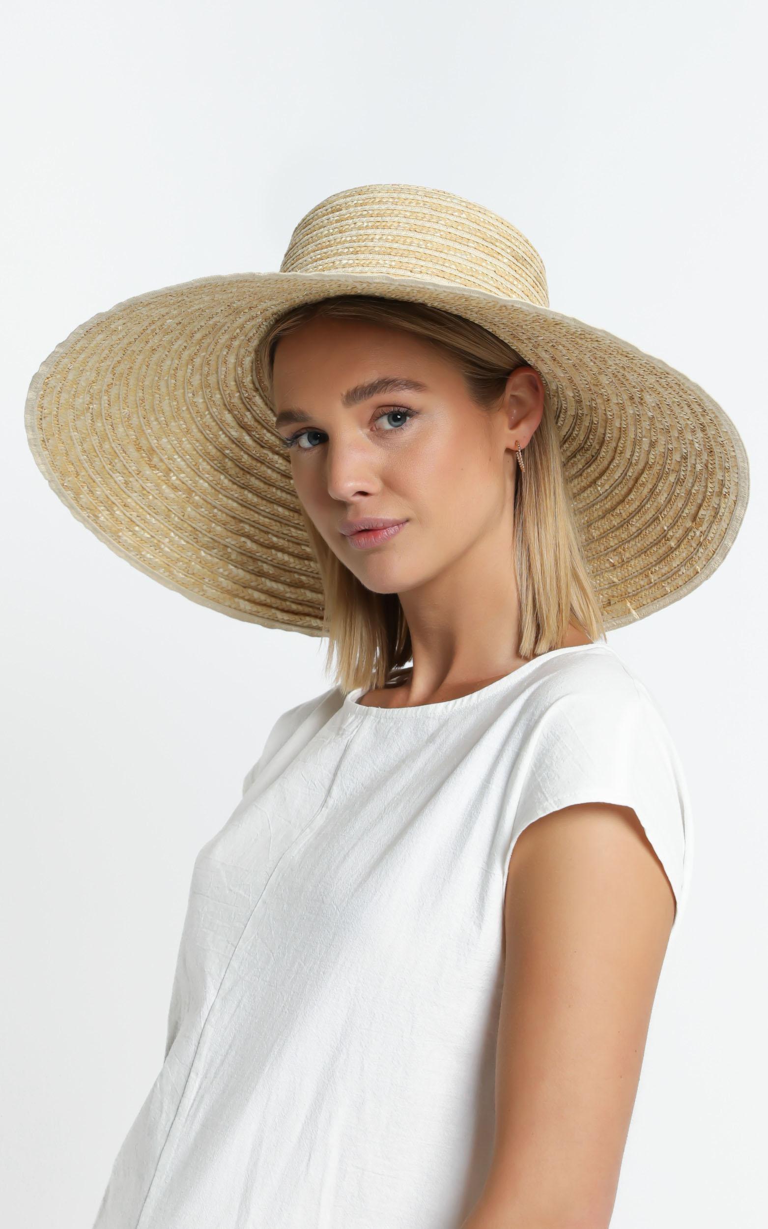 Charee Straw Hat , , hi-res image number null