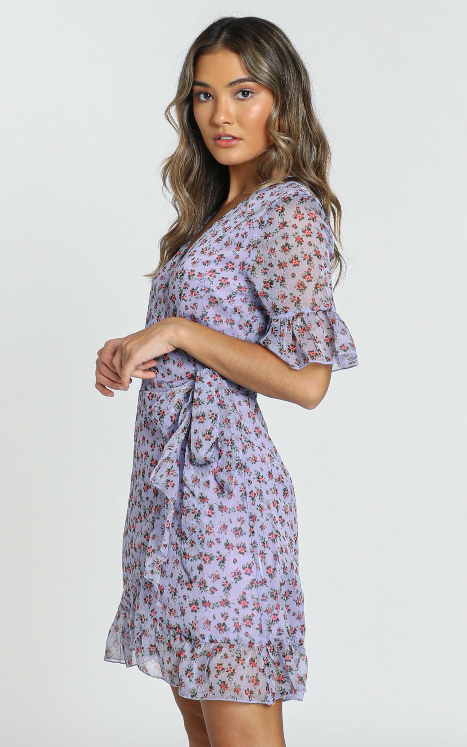 Girl Unknown Dress in Lilac Floral | Showpo USA