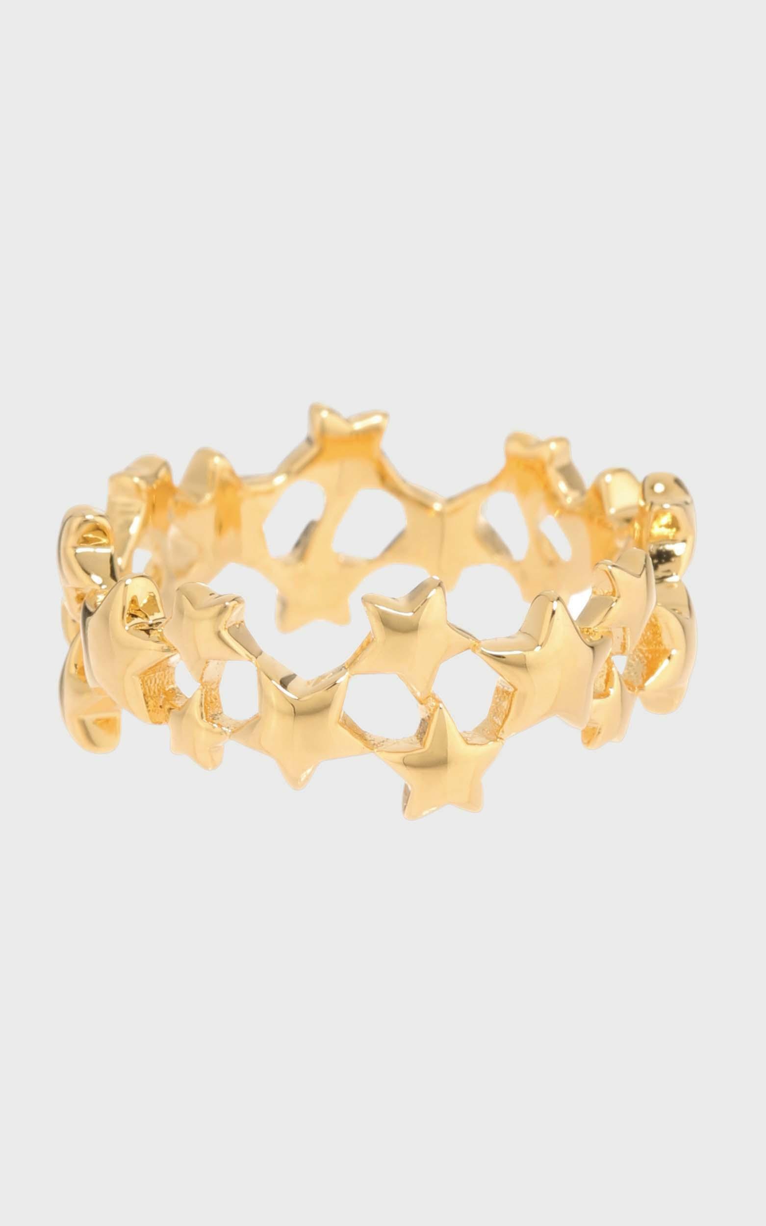 Luv AJ - Stardust Band in Gold - 06, GLD1, hi-res image number null