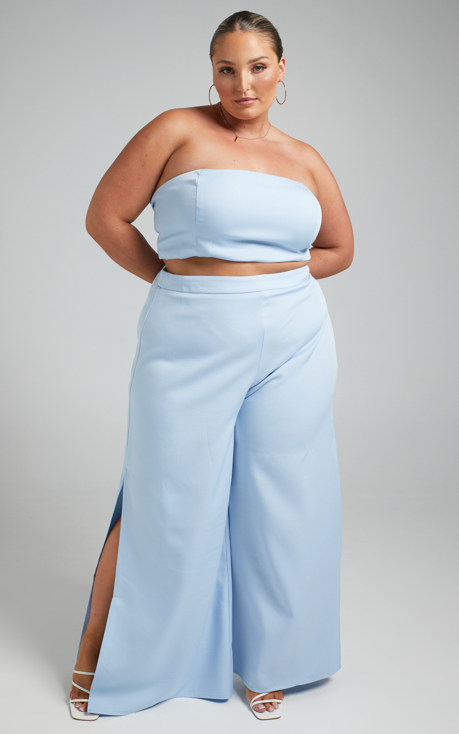 Im The One Two Piece Set in Powder Blue - 04, BLU3, hi-res image number null