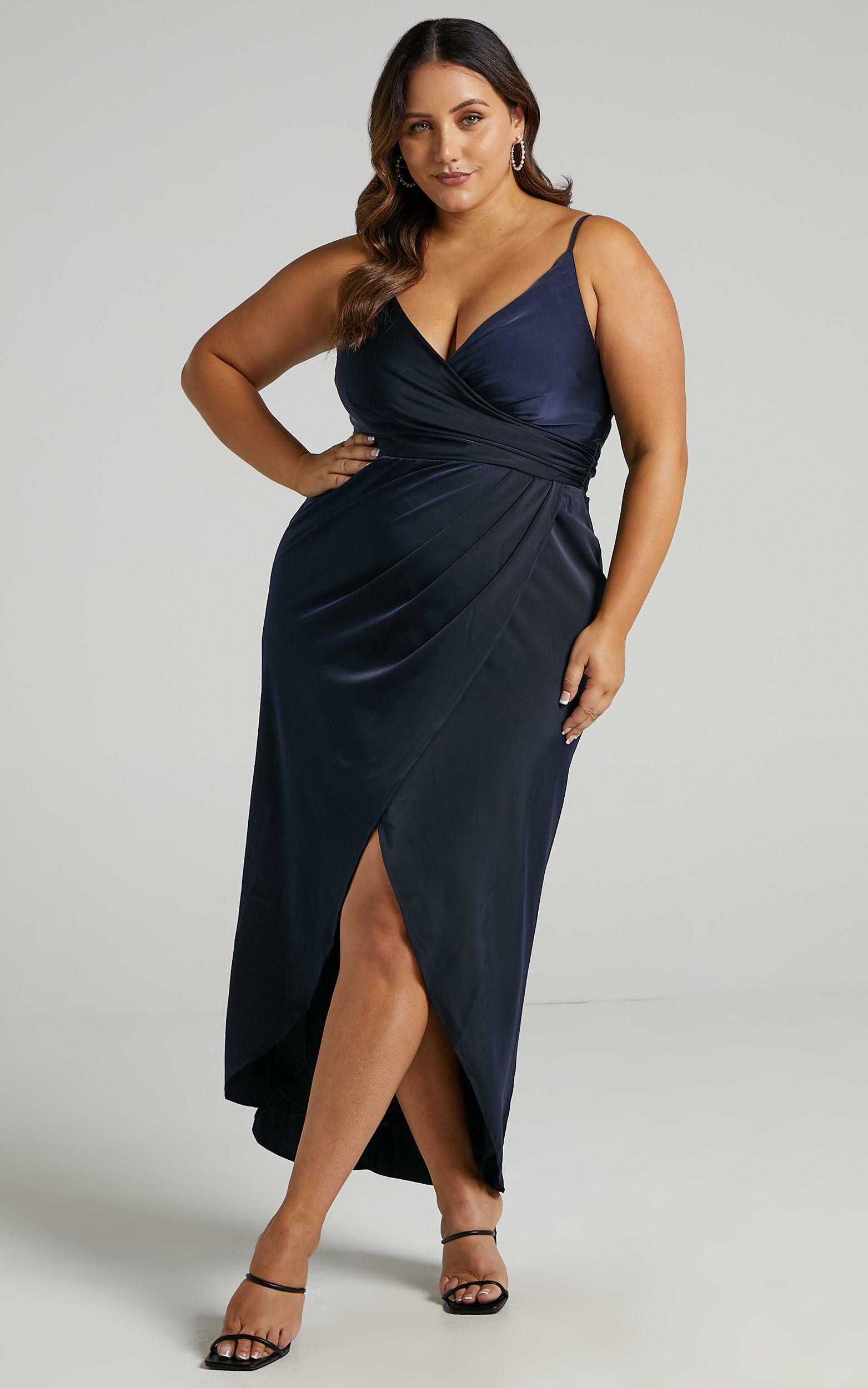 How Will I Know Dress in Navy - 20, NVY1, hi-res image number null