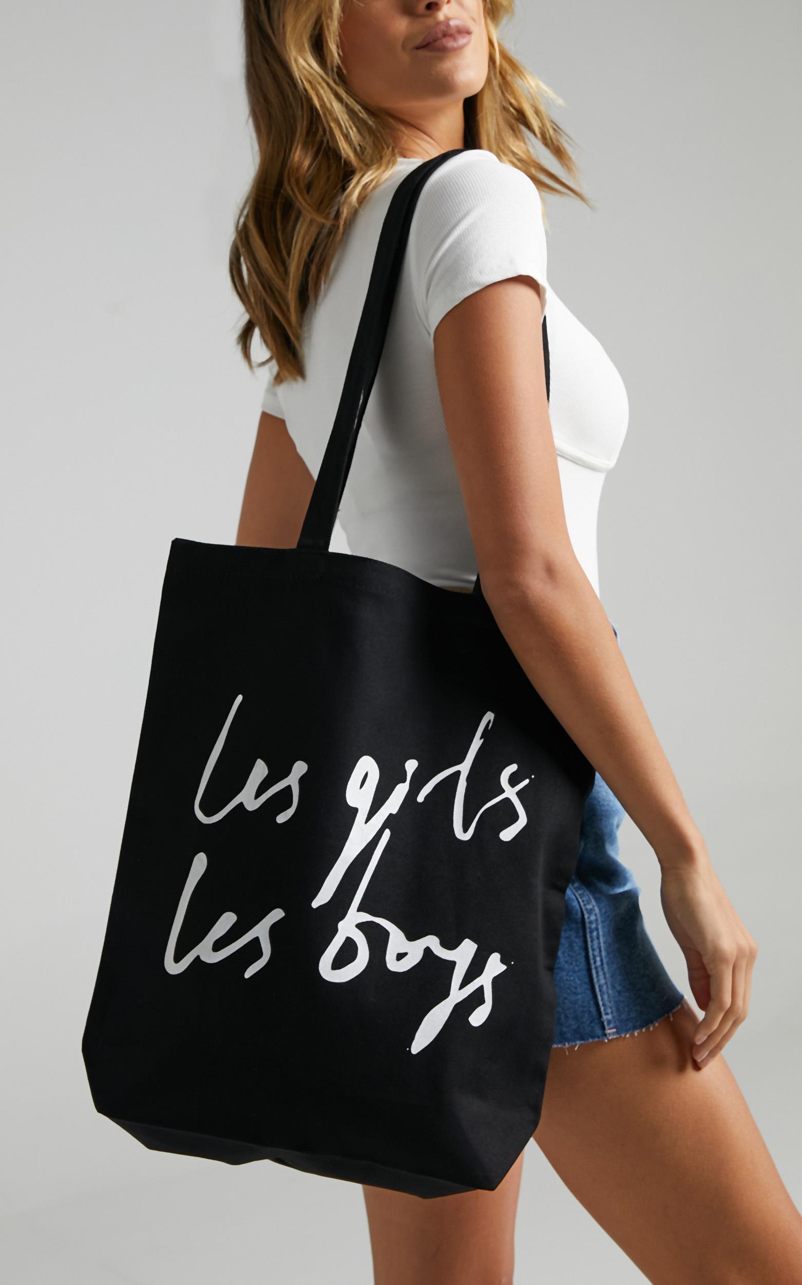 Les Girls Les Boys - Kindi Shopper in Black, , hi-res image number null