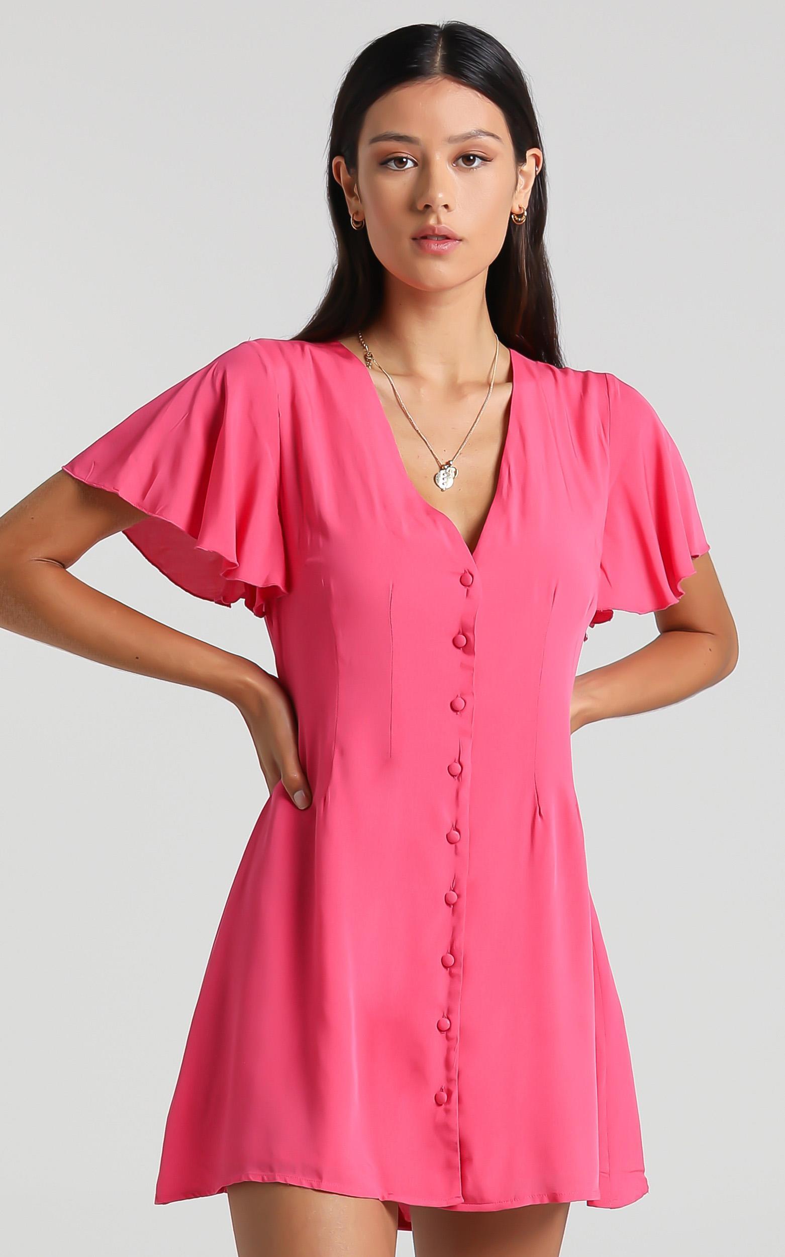Daiquiri Dress in Pink - 6 (XS), Pink, hi-res image number null