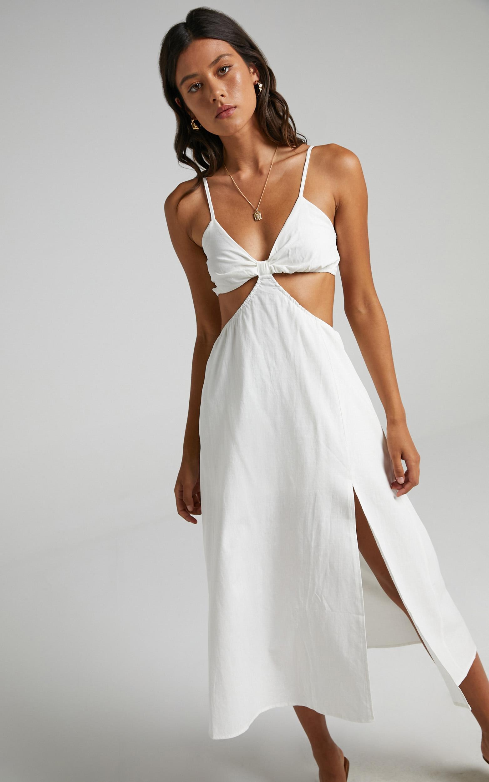 Melyssa Dress in White - 06, WHT3, hi-res image number null