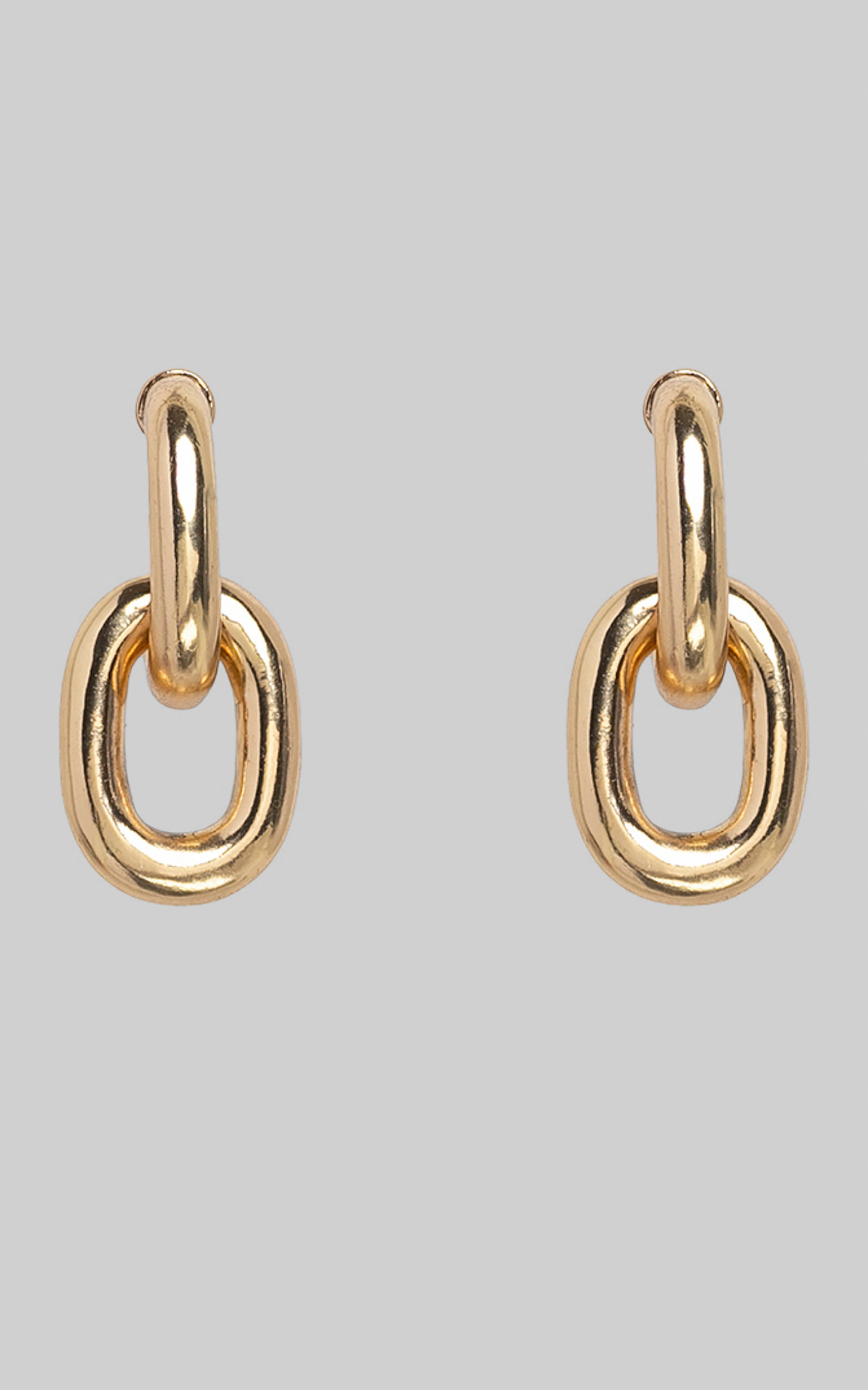 KITTE - CONNEXTION EARRINGS in Gold - NoSize, GLD1, hi-res image number null