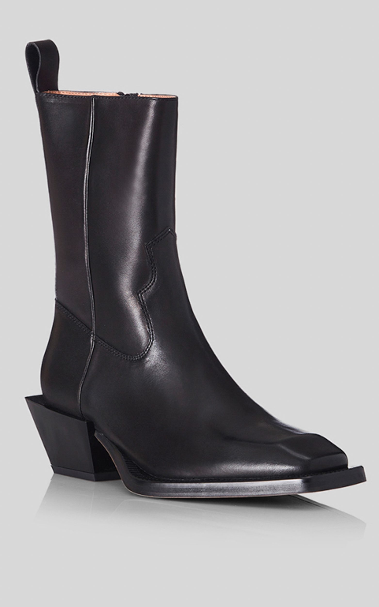 Alias Mae - Penny Boots in Black Leather - 05, BLK1, hi-res image number null