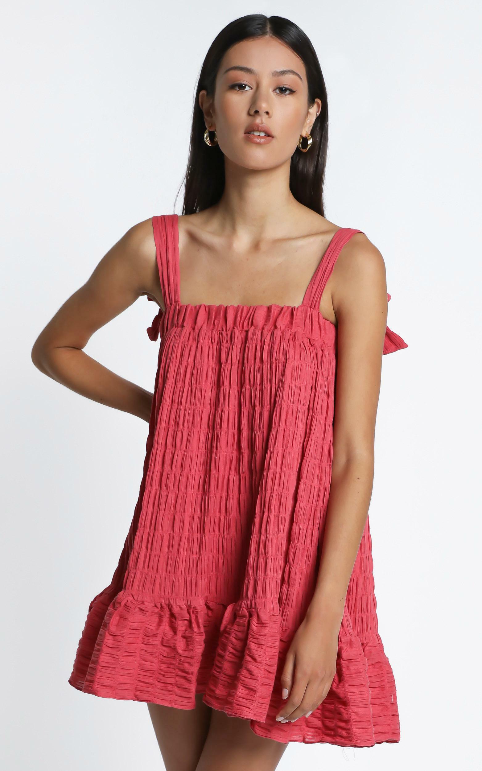 Amaryllis Dress in Watermelon - 14, PNK1, hi-res image number null