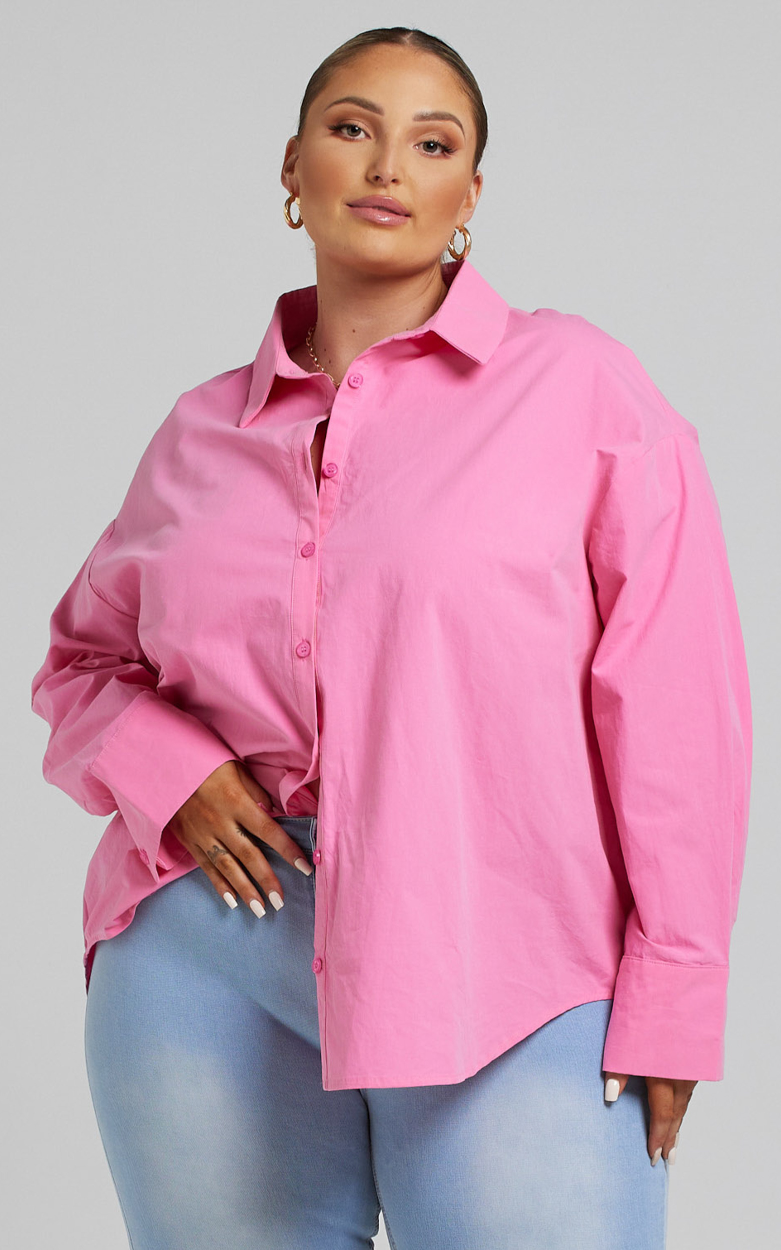 Terah Shirt in Pink - 06, PNK1, hi-res image number null