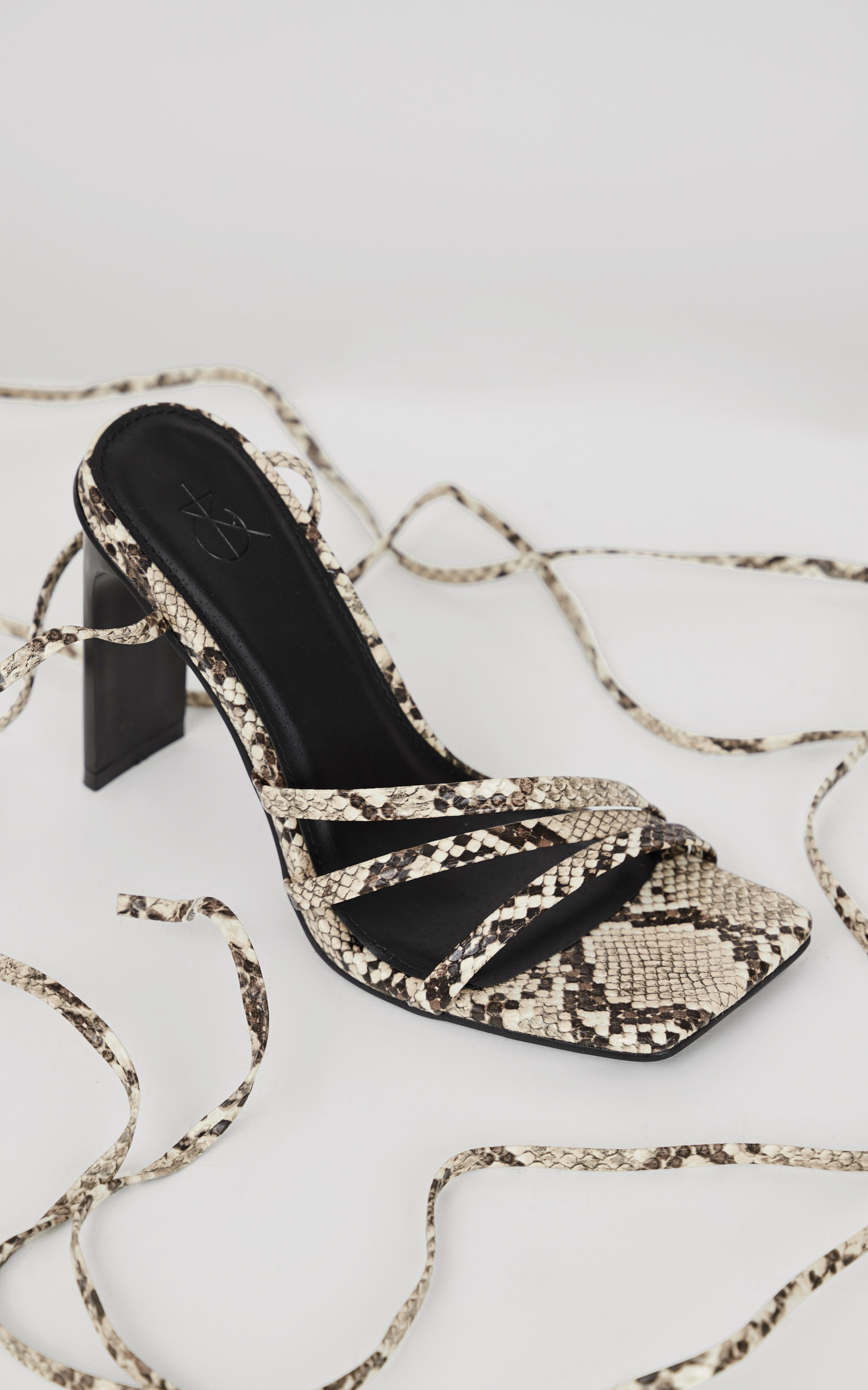 4th & Reckless - Dove Heels in Snake - 05, GRY1, hi-res image number null