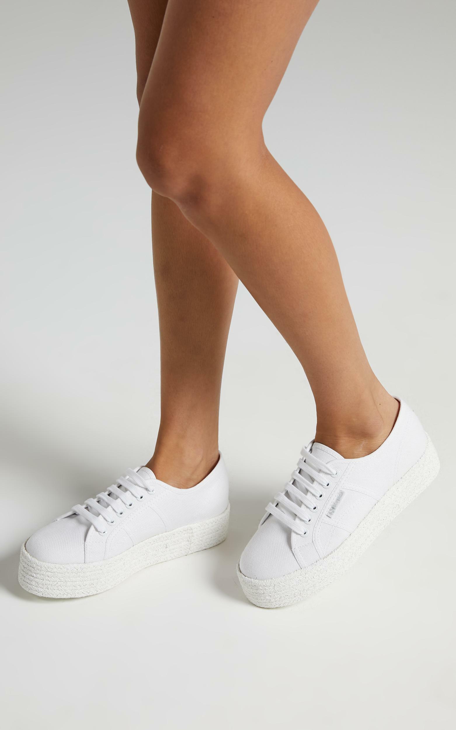 Superga - 2790 COT Color Rope in Total White - 05, WHT1, hi-res image number null