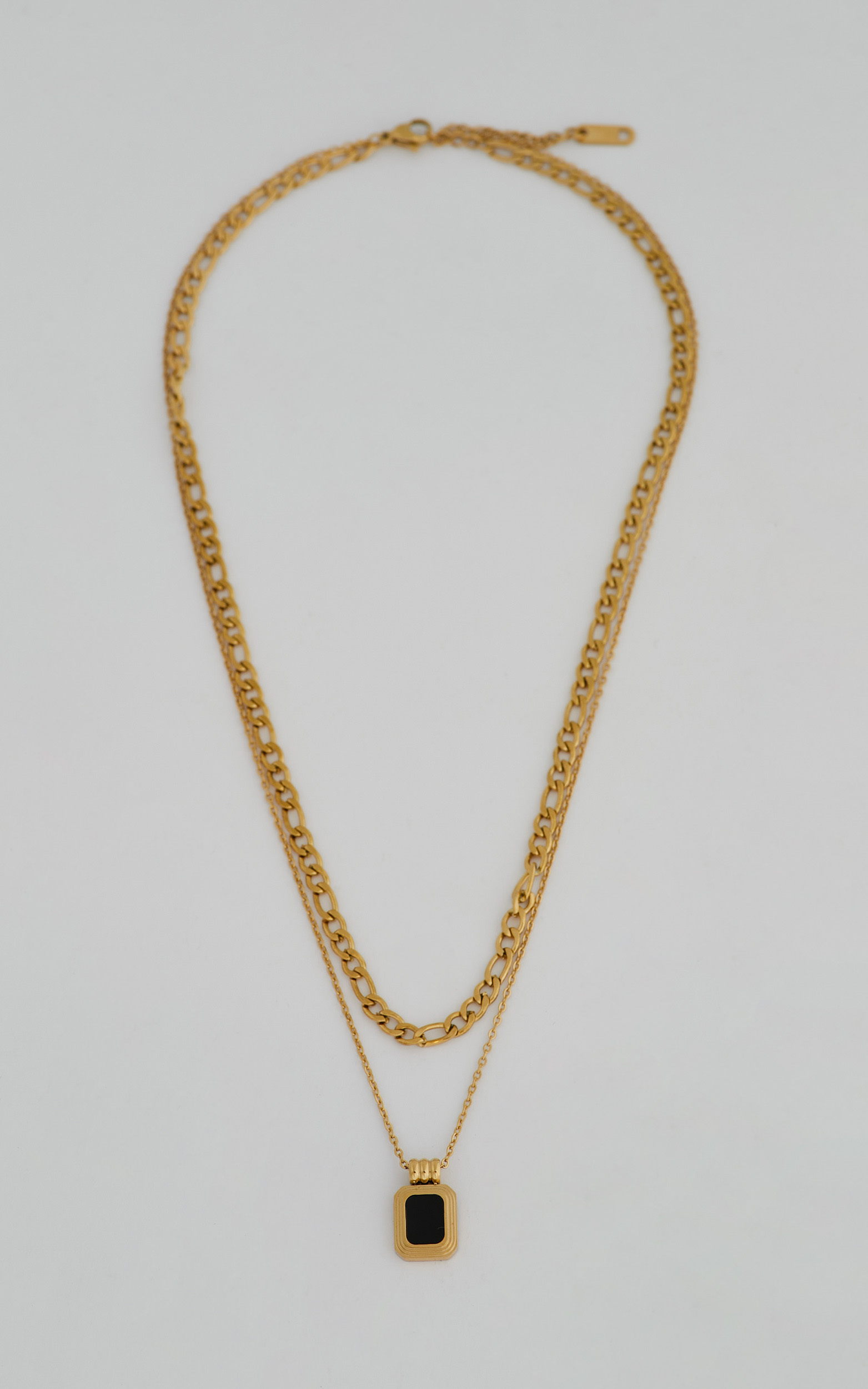 Alberteen Layered Pendant Necklace in Gold - NoSize, GLD1, hi-res image number null