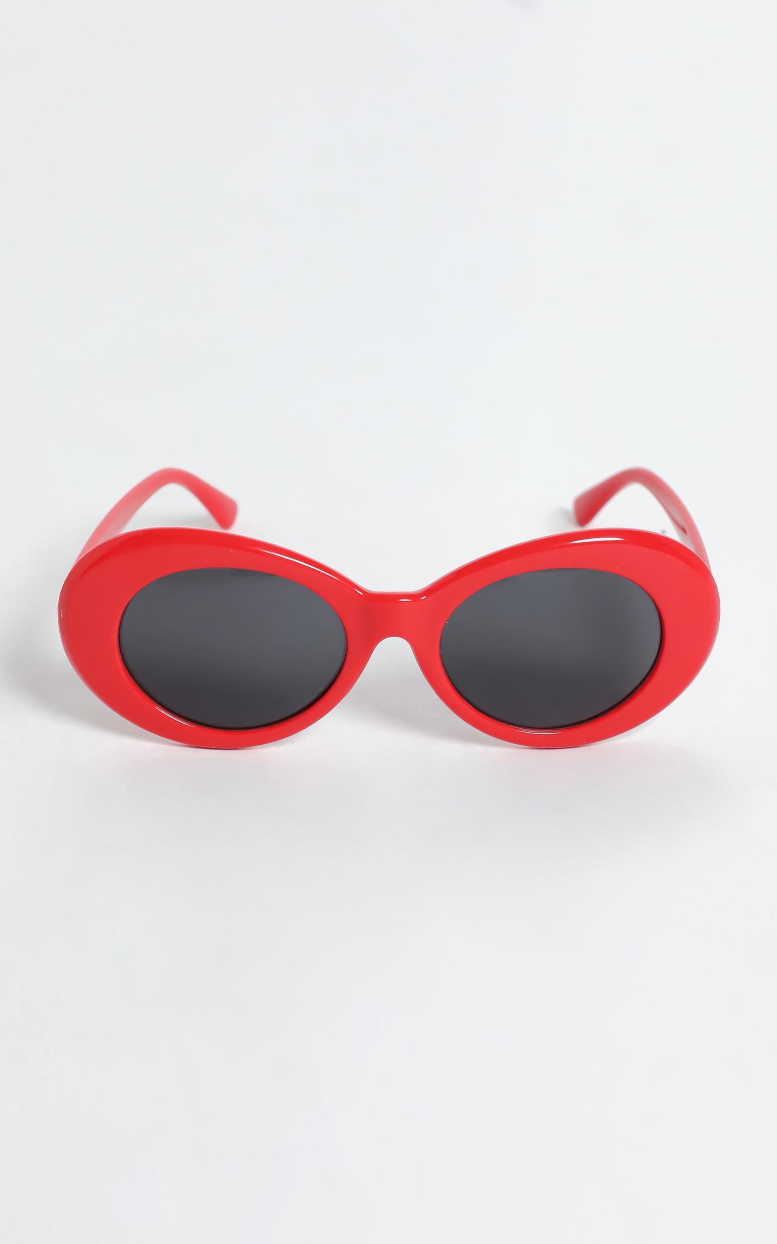 Alda Sunglasses in Red, RED2, hi-res image number null
