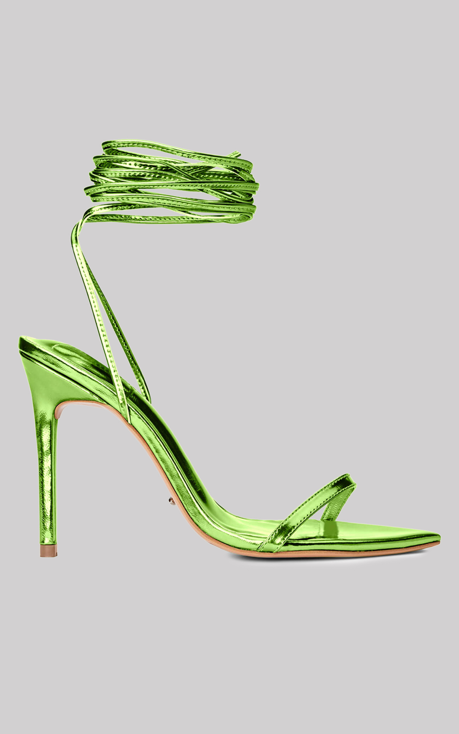 TONY BIANCO - MIAH HEELS in Lime Glimmer - 10, GRN3, hi-res image number null