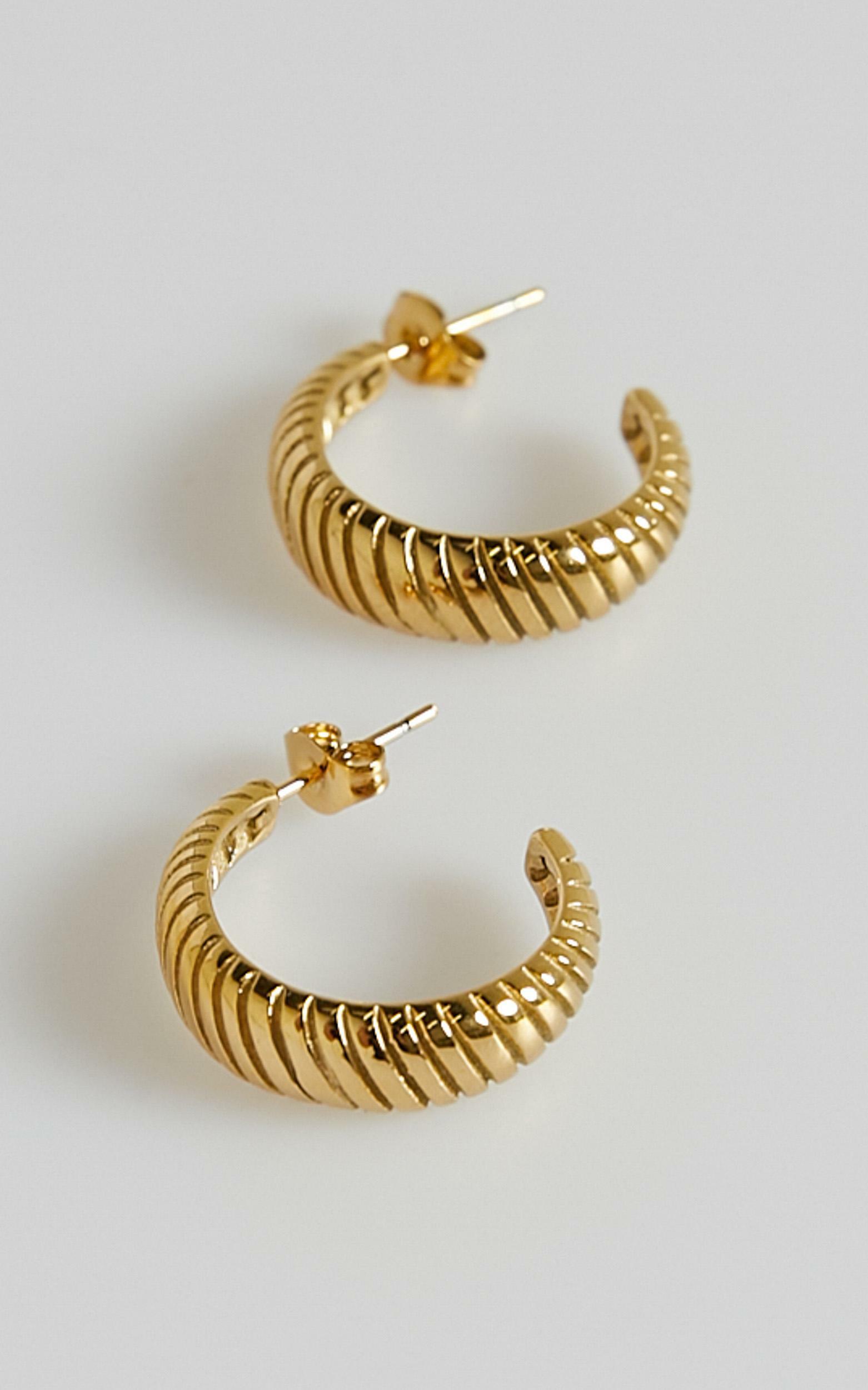 Peta and Jain - Alectra Earrings in Gold, GLD1, hi-res image number null