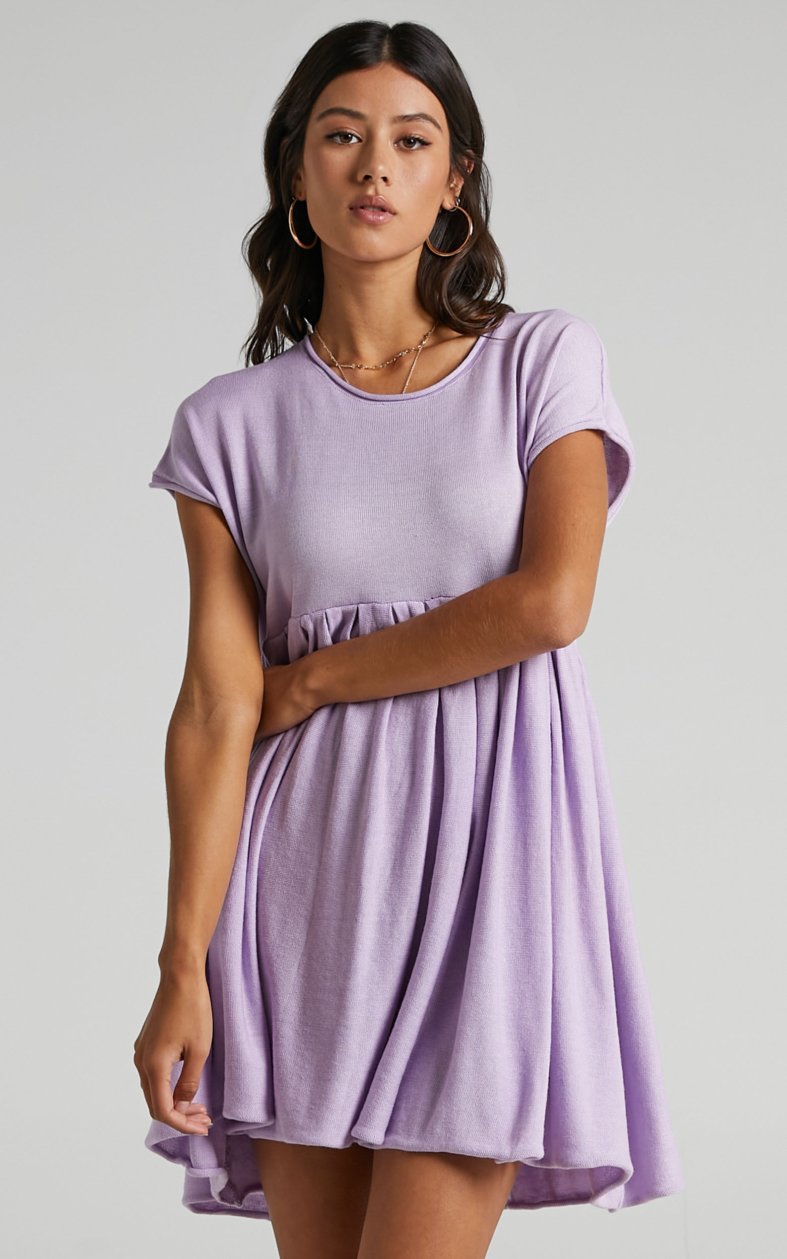 Embry Knit Dress in Lilac - 06, PRP2, hi-res image number null