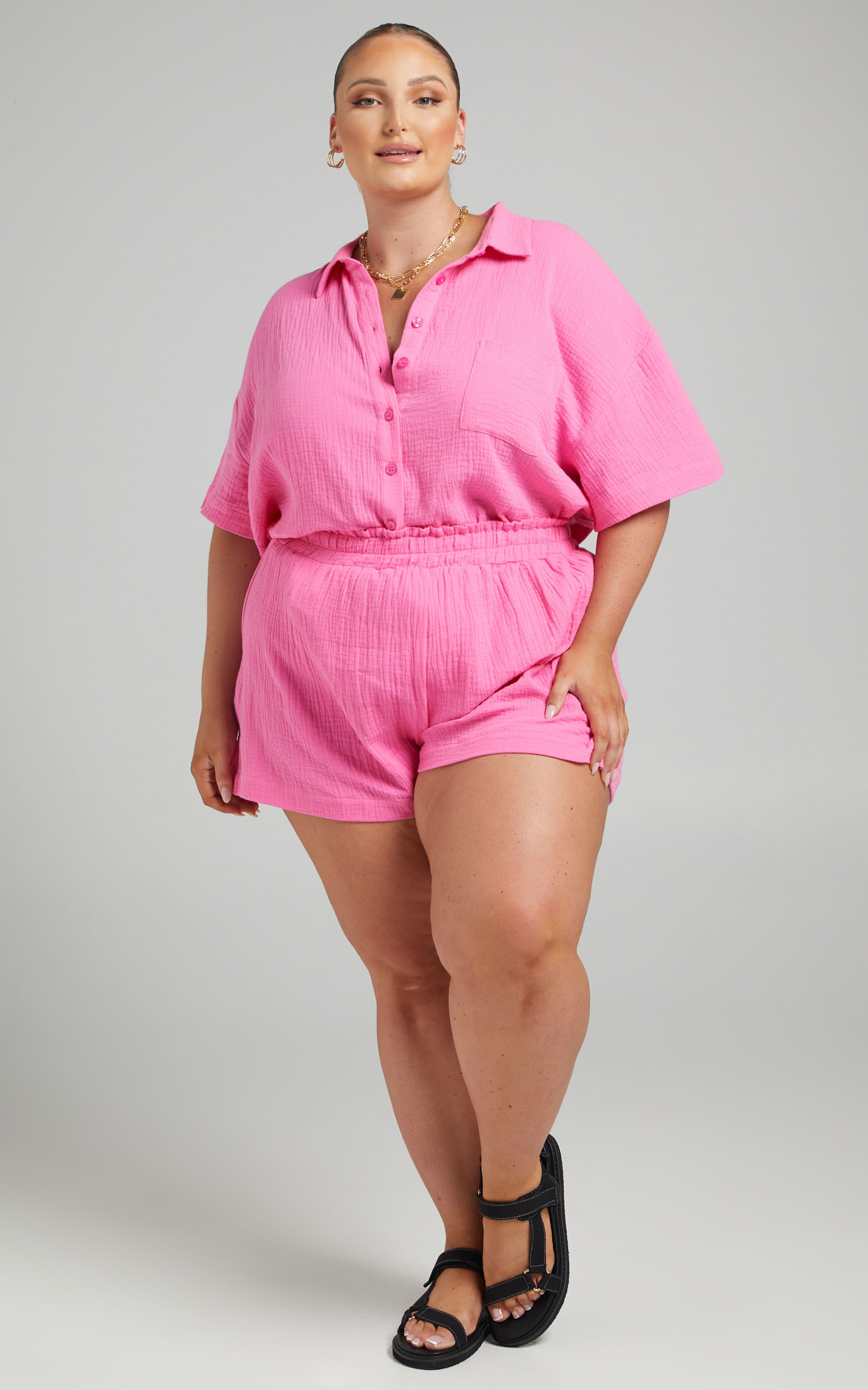 Donita Shorts in Pink - 04, PNK1, hi-res image number null