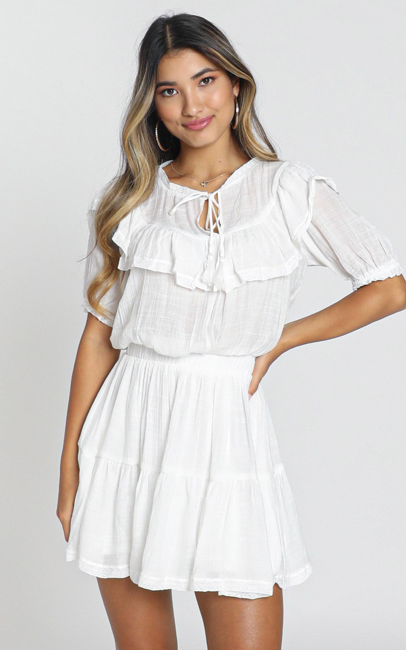 Poughkeepsie Dress in White | Showpo USA
