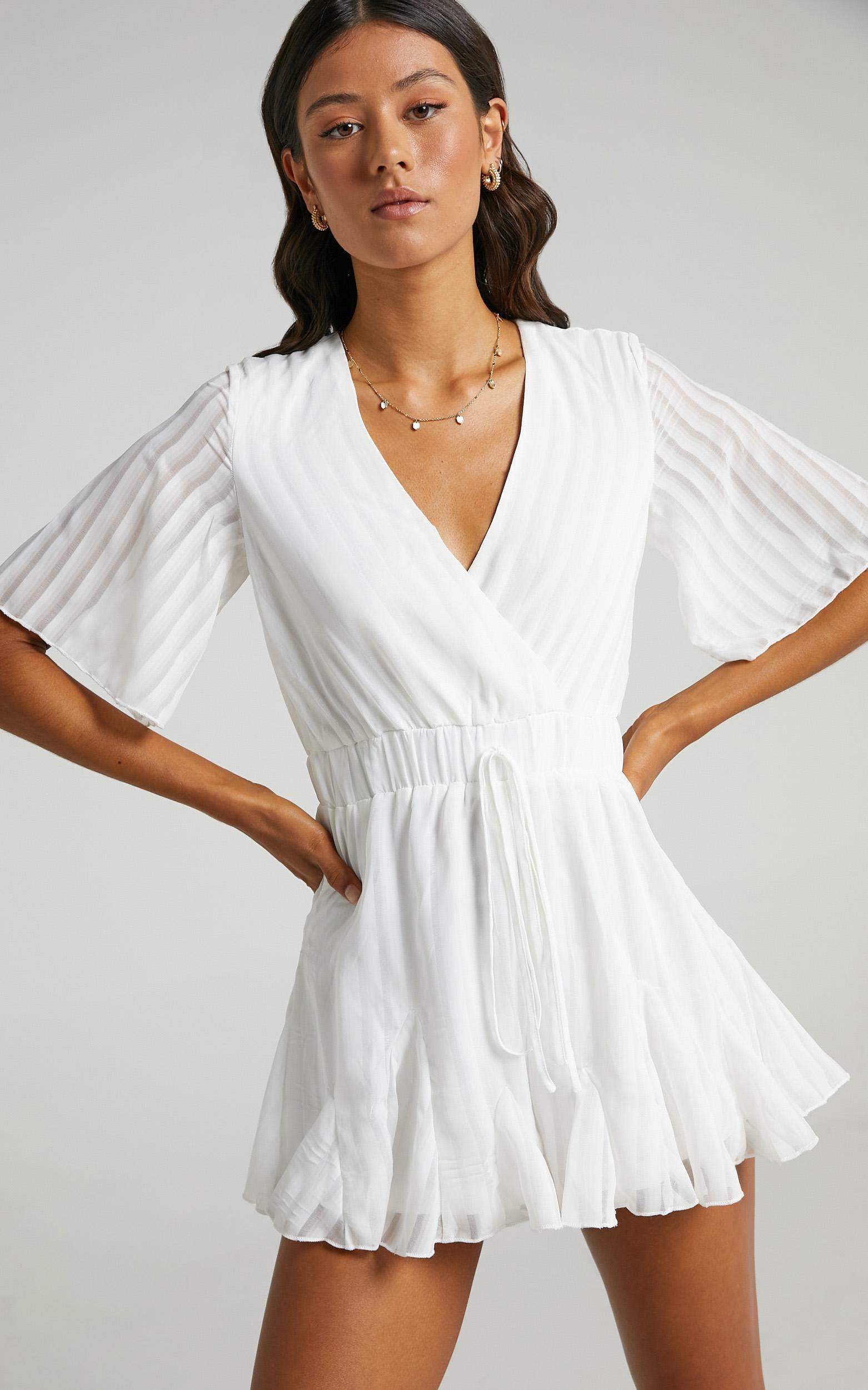 Play On My Heart Playsuit in White - 06, WHT5, hi-res image number null