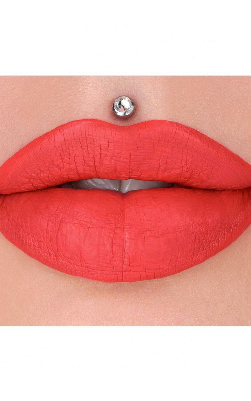 Jeffree Star Cosmetics - Velour Liquid Lipstick In Strawberry Crush, RED2, hi-res image number null