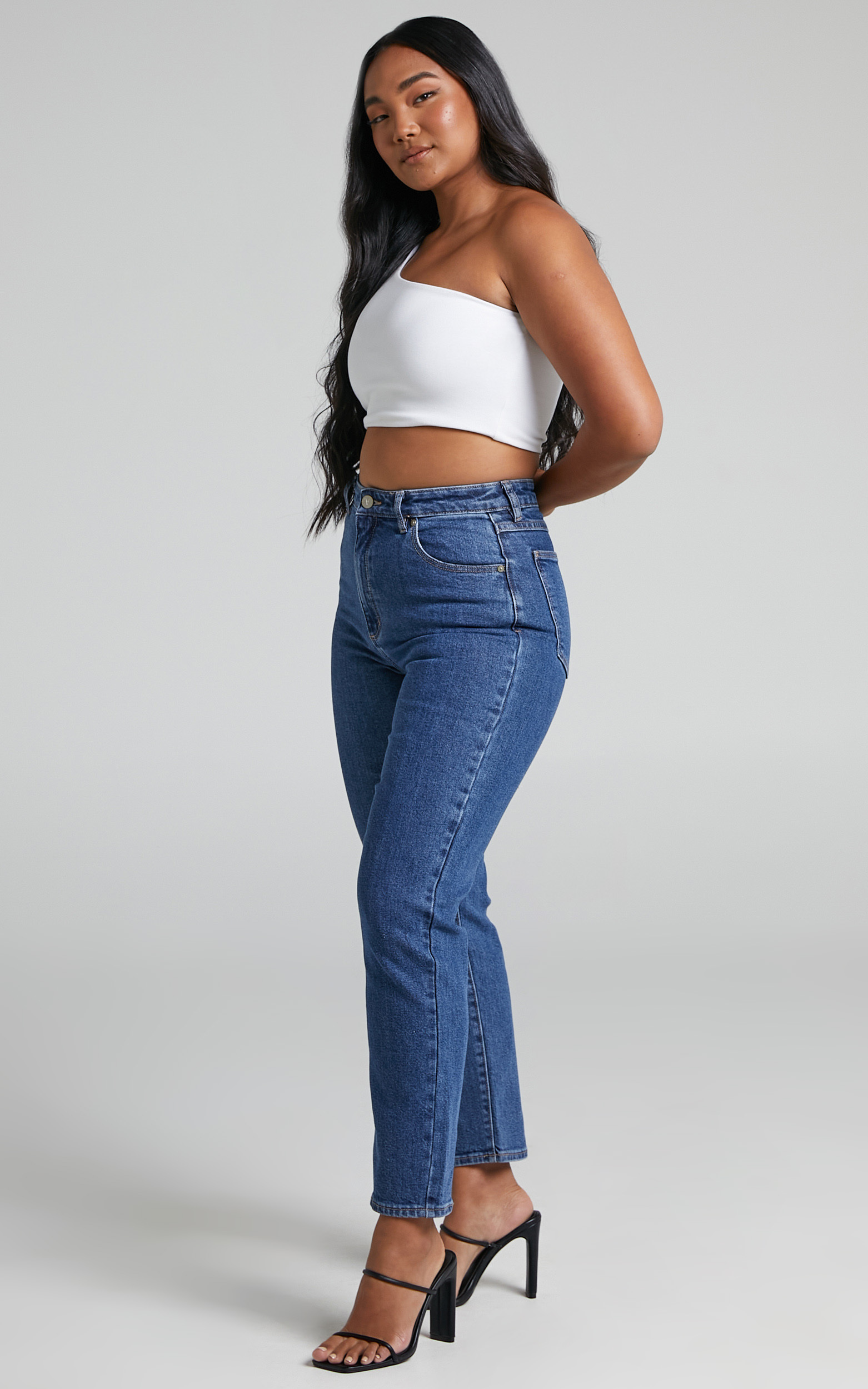 Abrand - A '94 High Slim Jean in Electra - 06, BLU1, hi-res image number null