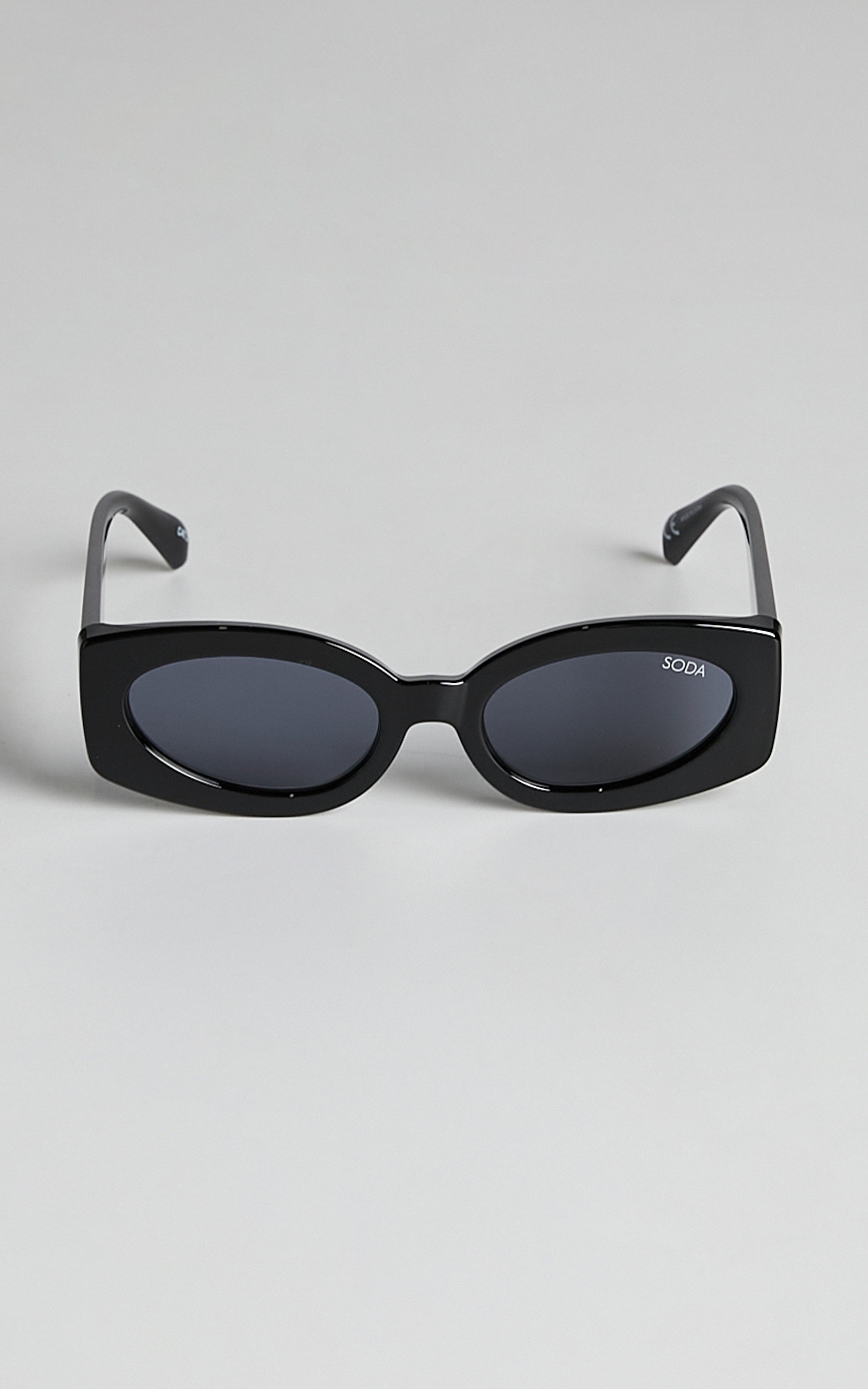 Soda Shades - Steph Sunglasses in Black - NoSize, BLK1, hi-res image number null