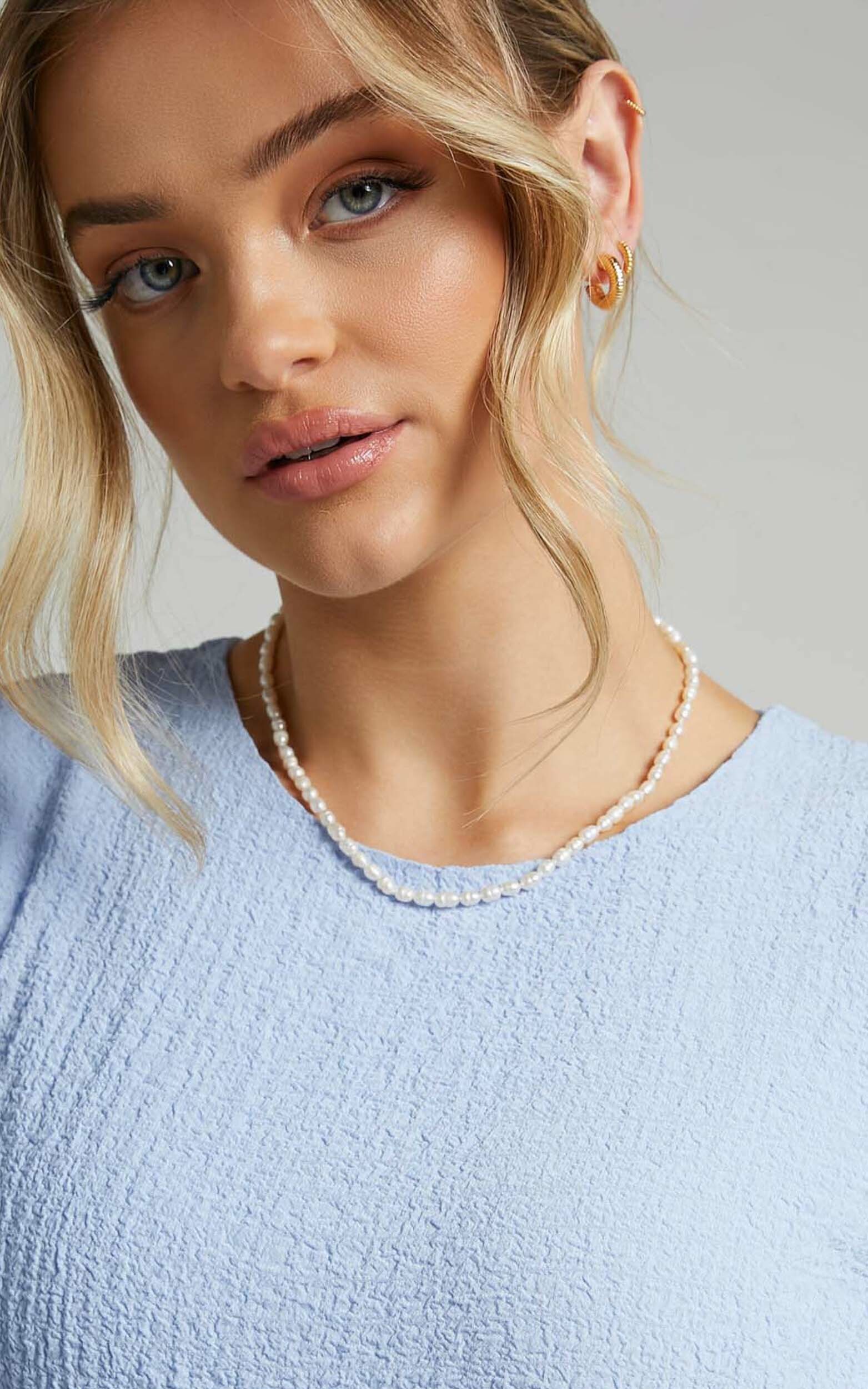 RELIQUIA - NIMA PEARL CHOKER in Pearl - NoSize, PRL1, hi-res image number null
