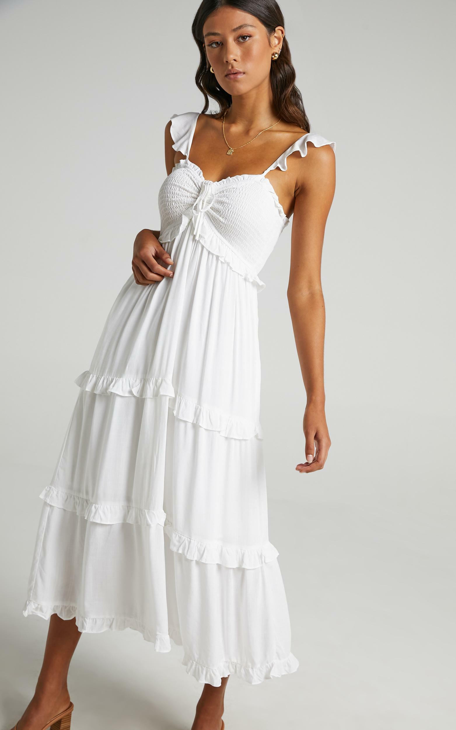 Good For The Soul Dress in White - 16, WHT5, hi-res image number null