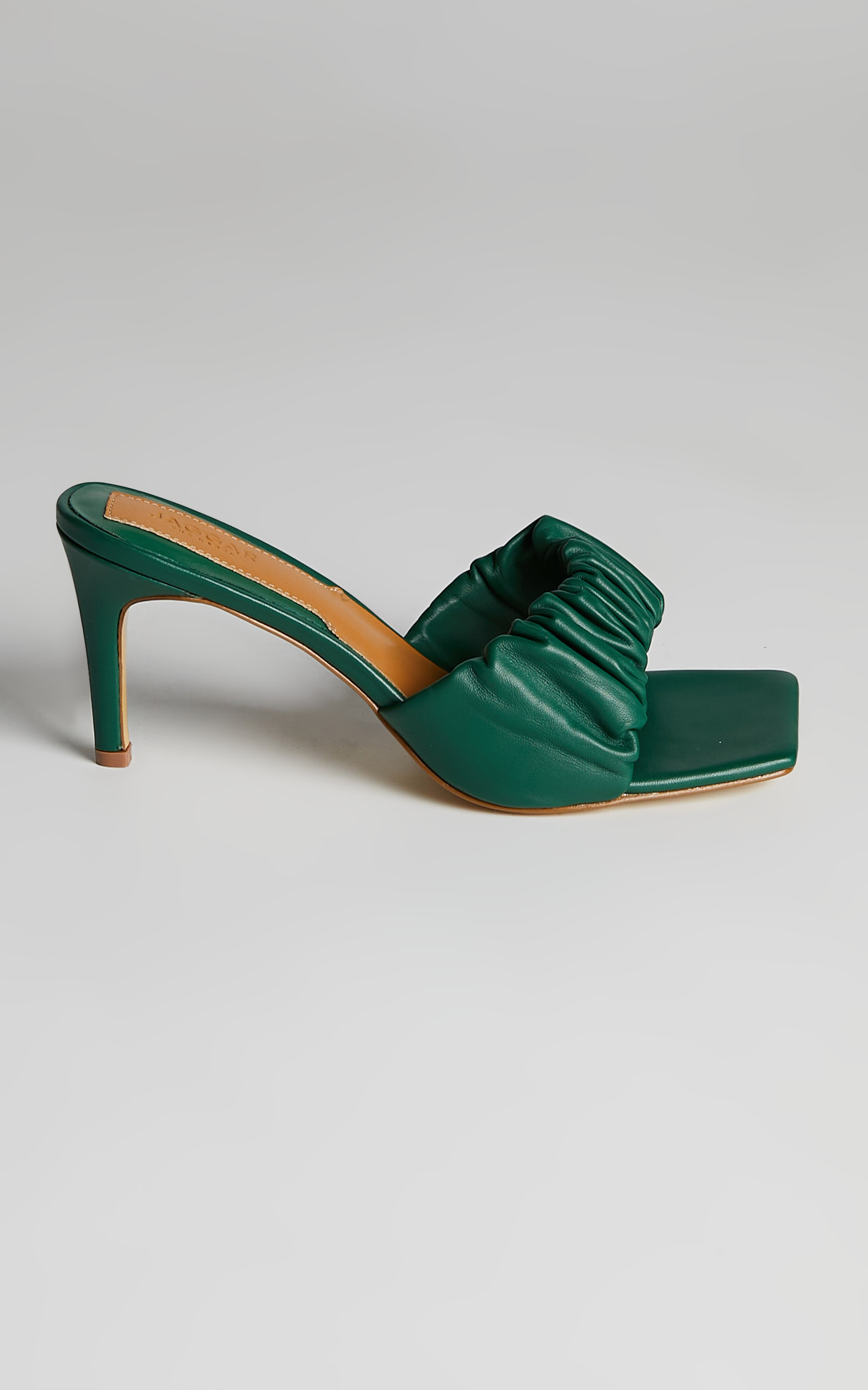 Jaggar The Label - Scrunched Heel in Foliage Green - 05, GRN1, hi-res image number null