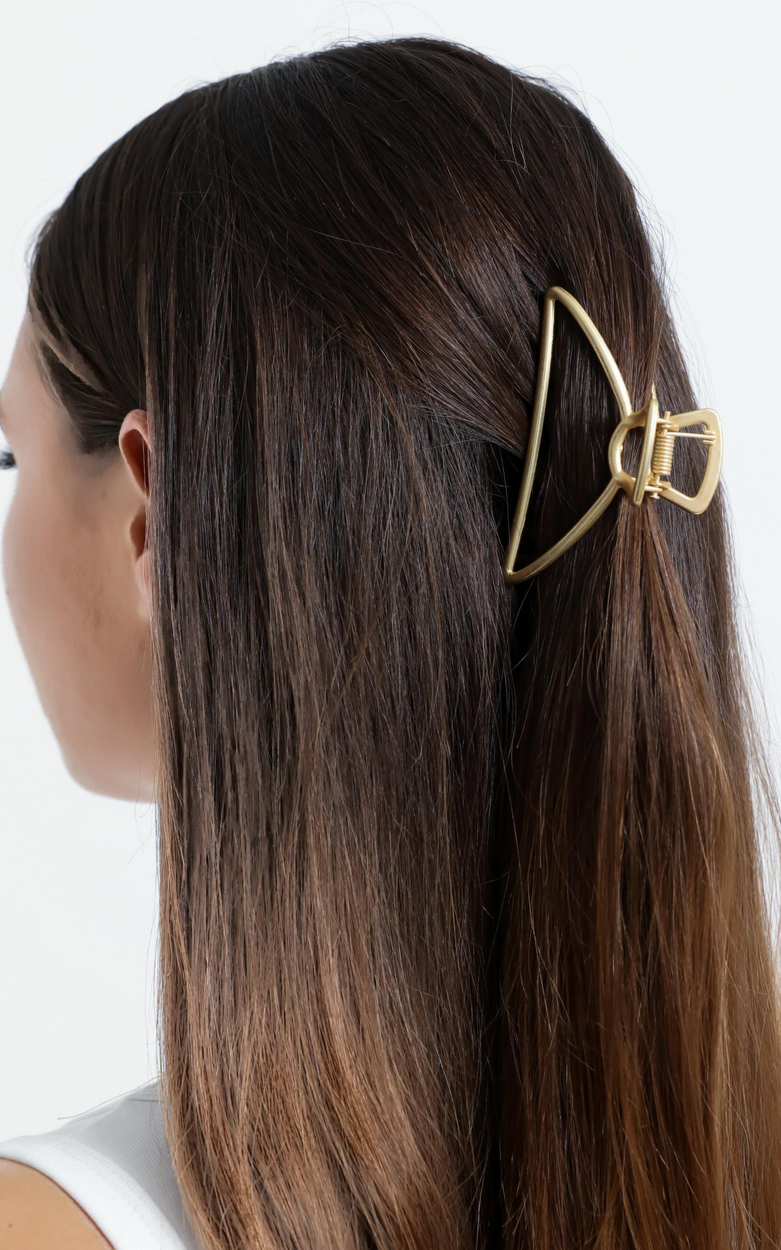 The Day Time Hair Clip in Gold, , hi-res image number null