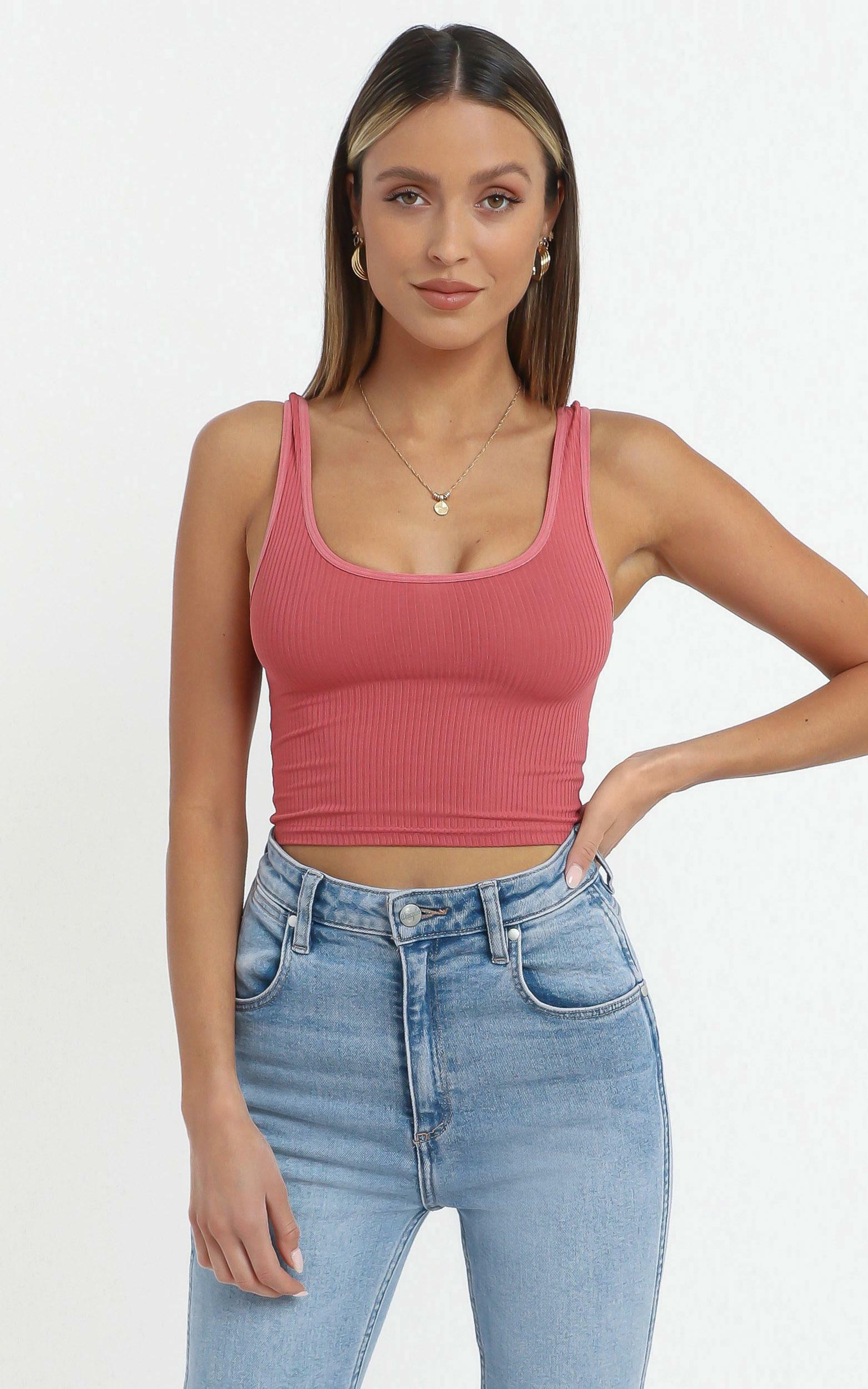Eilley Top in Rosehip - 12 (L), Red, hi-res image number null