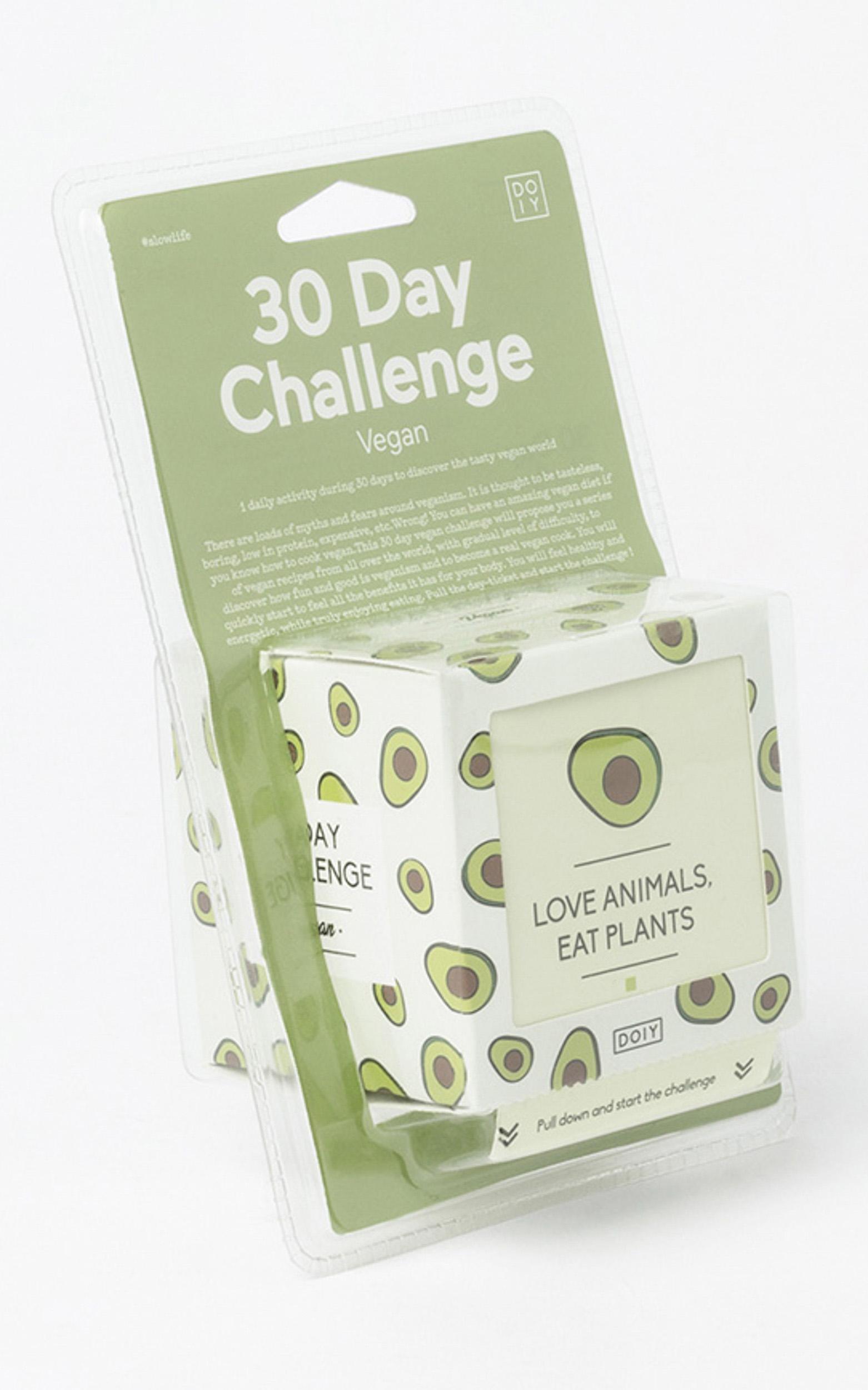 Doiy: 30 Day Challenge Vegan , Green, hi-res image number null