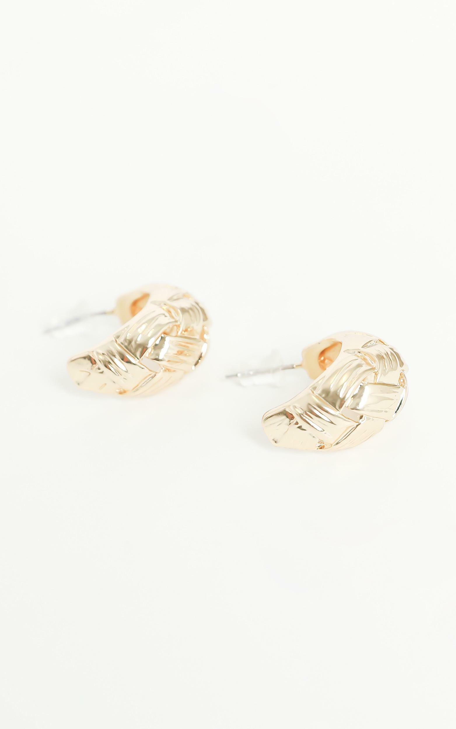 Kita Hoop Earrings in Gold, GLD1, hi-res image number null