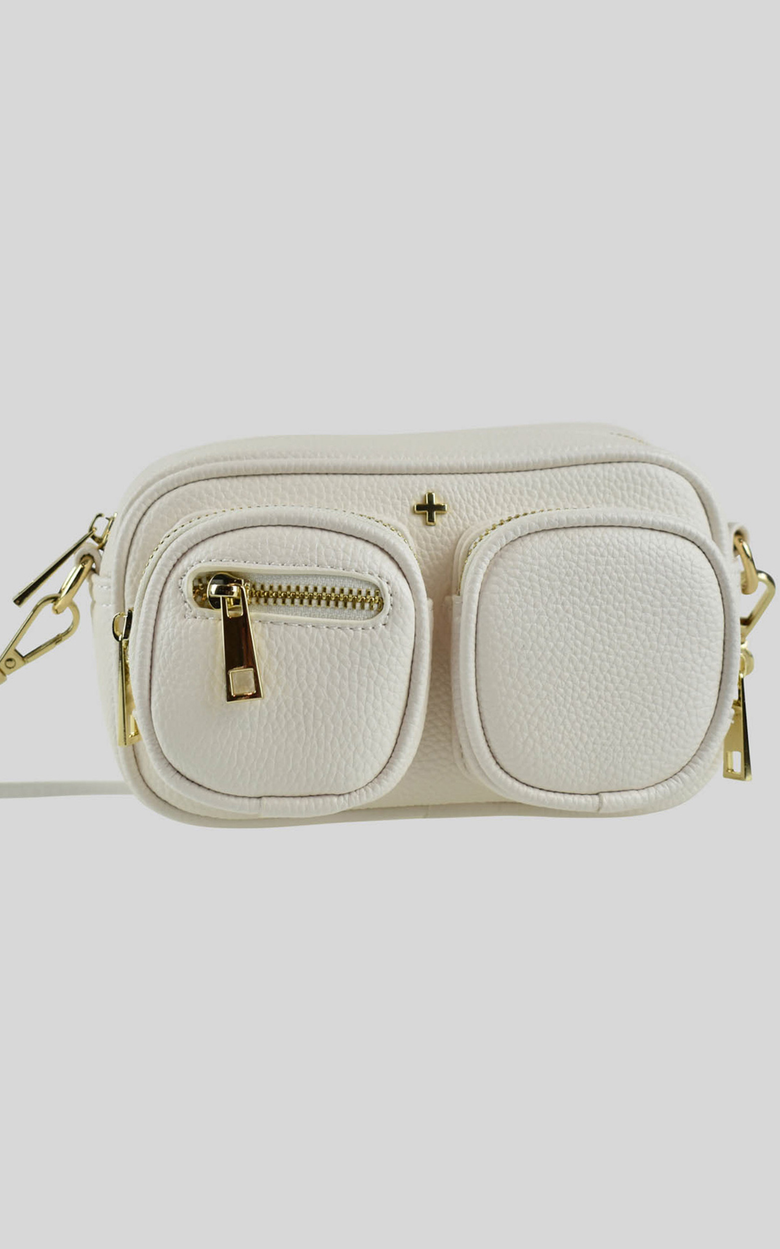 Peta And Jain - Lala Bag in White PU - NoSize, WHT1, hi-res image number null